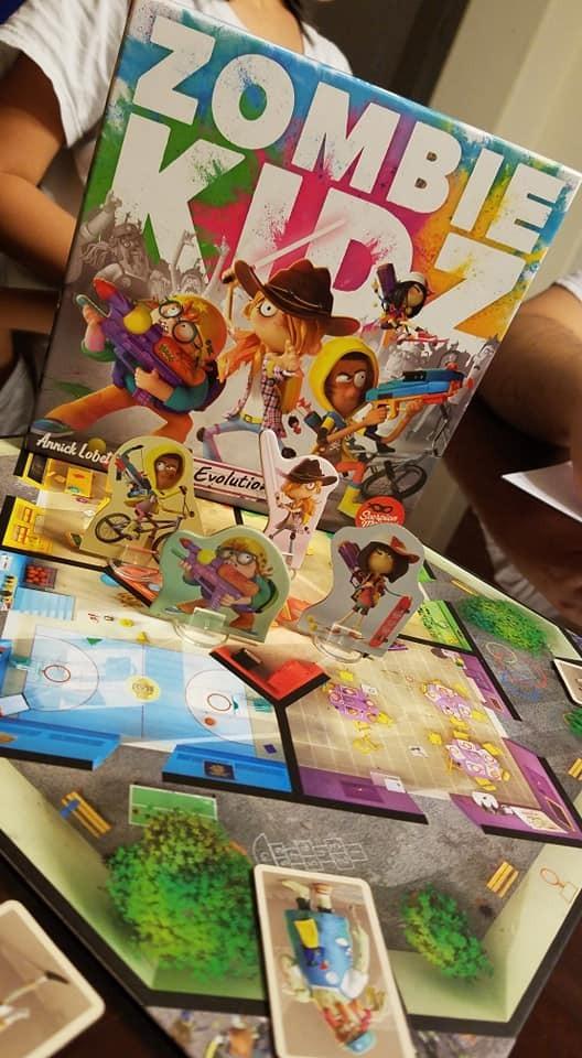 Zombie Kidz Evolution #1 Kids Game on BoardGameGeek Work Together to Fight Zombies Cooperative Game for Kids and Families That Grows Everytime You Play Ages 7+ 2-4 Players 15 Minutes customer photo 2