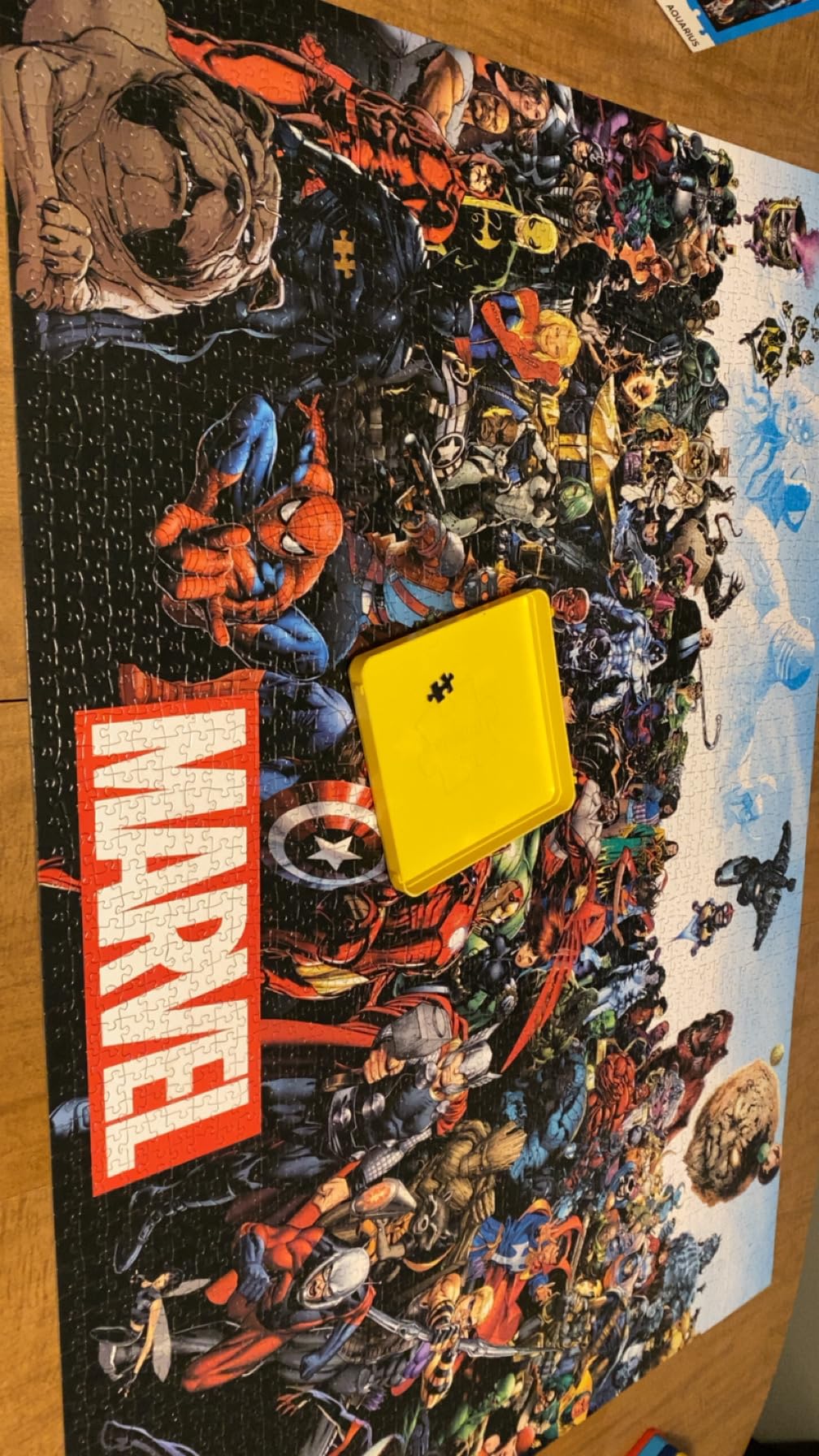 Aquarius Marvel Puzzle Cast (3000 Piece Jigsaw Puzzle) - Officially Licensed Marvel Merchandise & Collectibles - Glare Free - Precision Fit - Virtually No Puzzle Dust - 32x45in customer photo 1