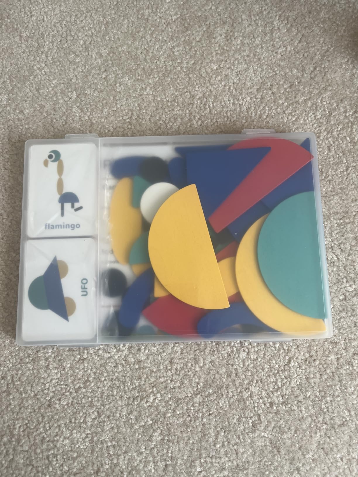 LiKee Open Ended Wooden Shape Puzzles (36 Blocks & 60 Cards) for Toddlers 3+ Years Old, Montessori Development Toys Preschool Education Activity Travel Toy Board Games for Kids 4-8 Yrs customer photo 2