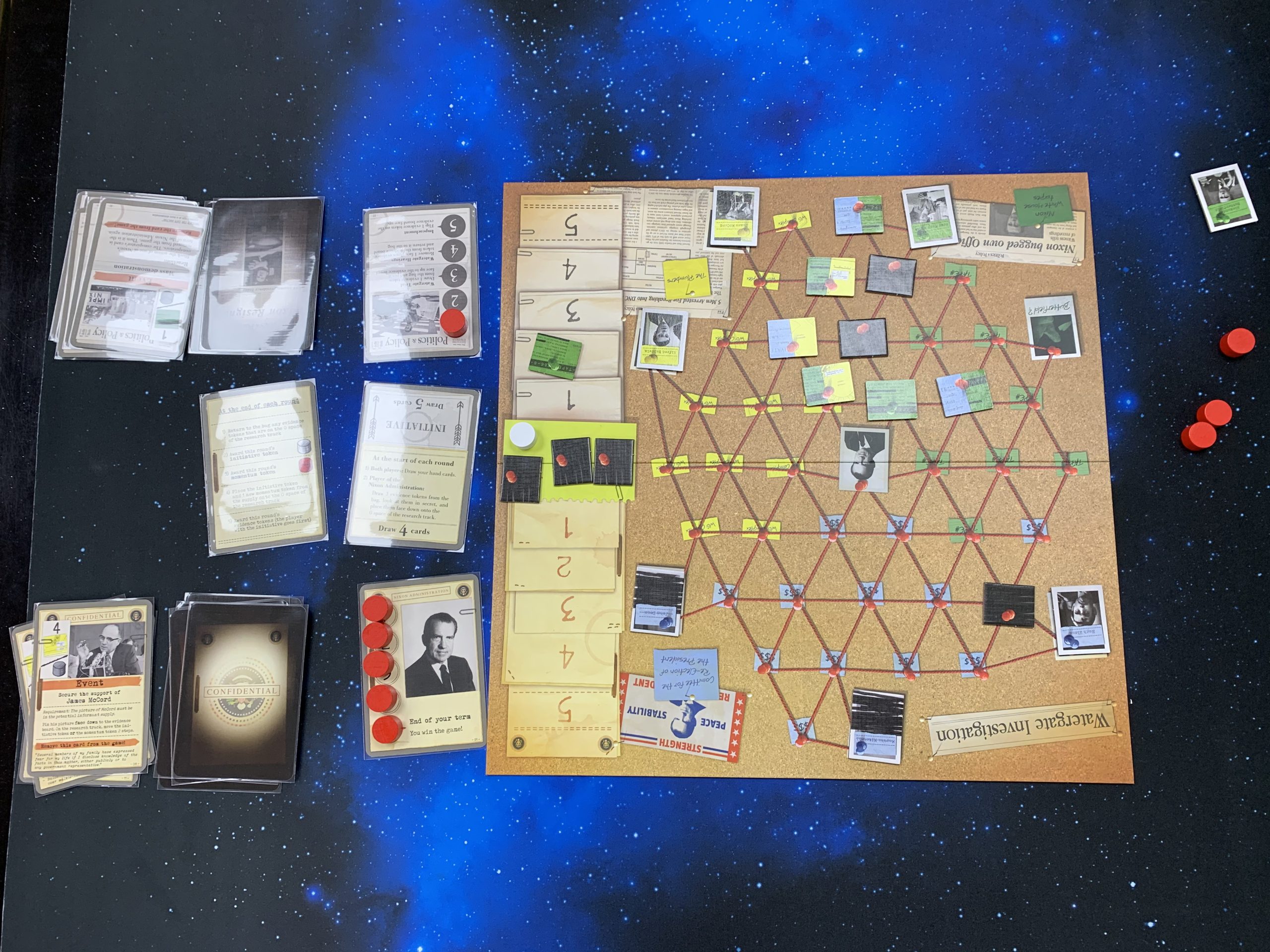 Capstone Games Watergate - 2 Player Strategy Board Game for Adults, Historical Tabletop Game, 30-60 Min Playtime, Ages 12+, Competitive and Tactical Gameplay for Couples & Family Fun customer photo 1