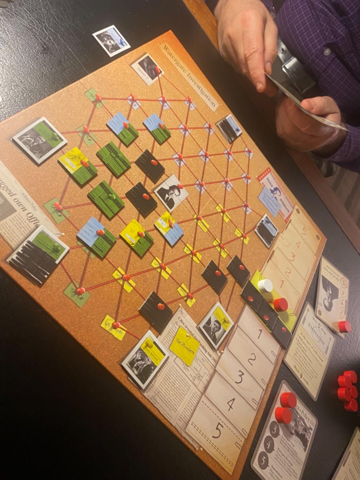 Capstone Games Watergate - 2 Player Strategy Board Game for Adults, Historical Tabletop Game, 30-60 Min Playtime, Ages 12+, Competitive and Tactical Gameplay for Couples & Family Fun customer photo 2