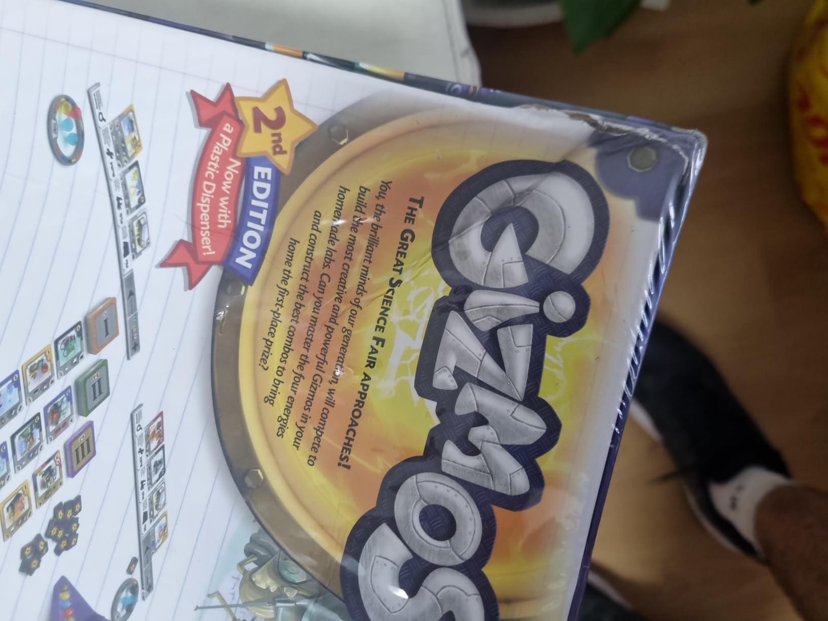 CMON Gizmos Board Game (2nd Edition) | Science Themed Strategy Board Game for Adults and Teens | Ages 14+ | 2-4 Players | 40-50 Minutes customer photo 1