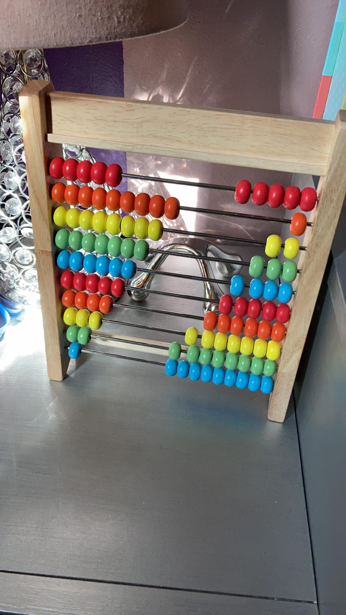 Educational Abacus for Kids Math - 10 Row Wooden Counting Frame with Number 1-100 Cards - Teach Counting, Addition and Subtraction, Preschool Learning Math Toys for Boys Girls Gift 3 4 5 Year Old customer photo 2