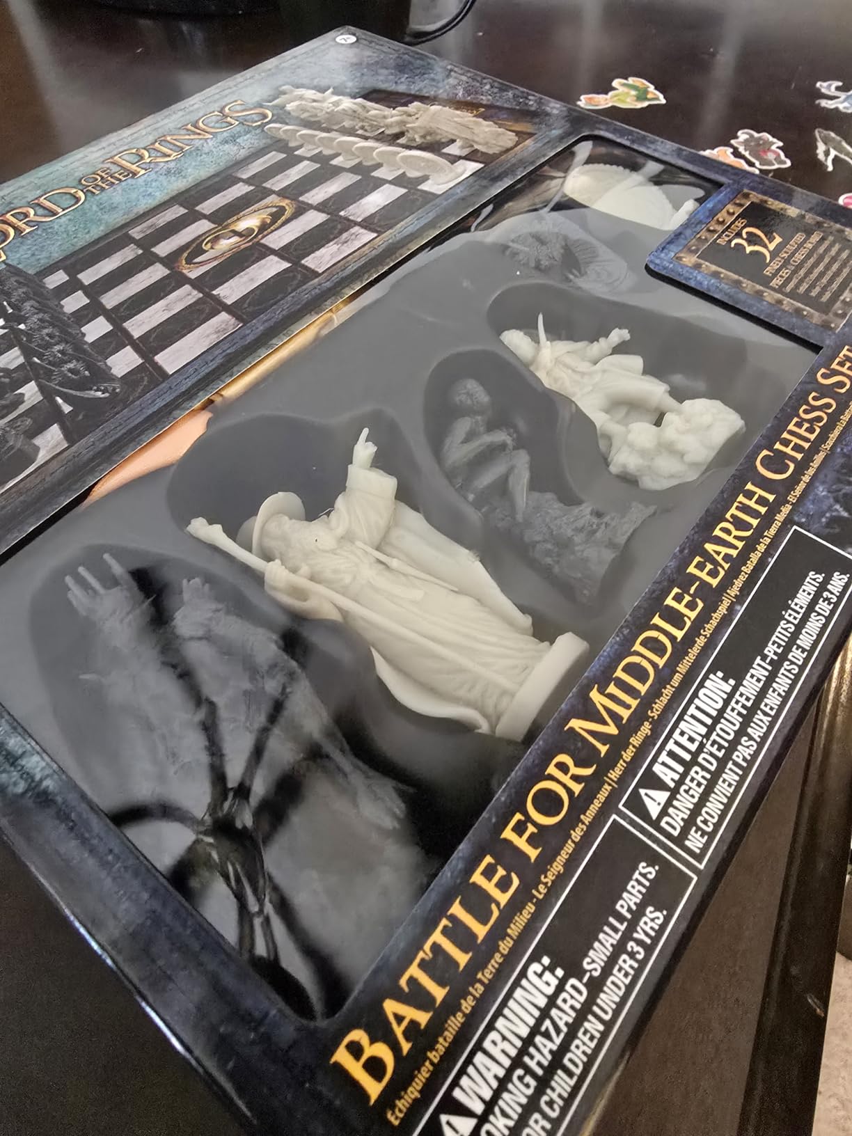 Lord of the Rings Battle for Middle Earth Chess Set customer photo 1