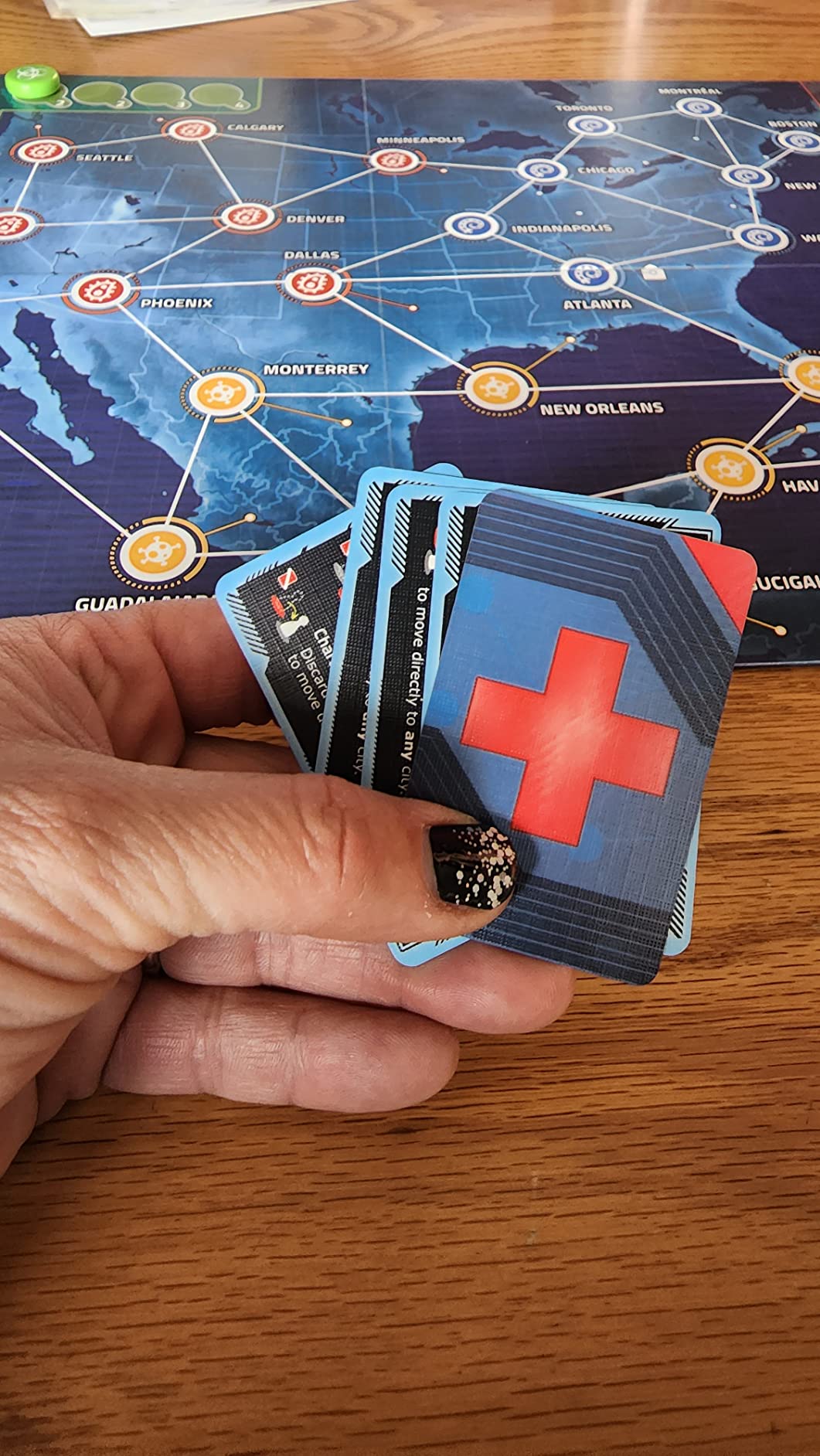 Pandemic Hot Zone: North America Board Game - Unite to Save The Continent! Cooperative Strategy Game for Kids and Adults, Ages 8+, 2-4 Players, 30 Minute Playtime, Made by Z-Man Games customer photo 2