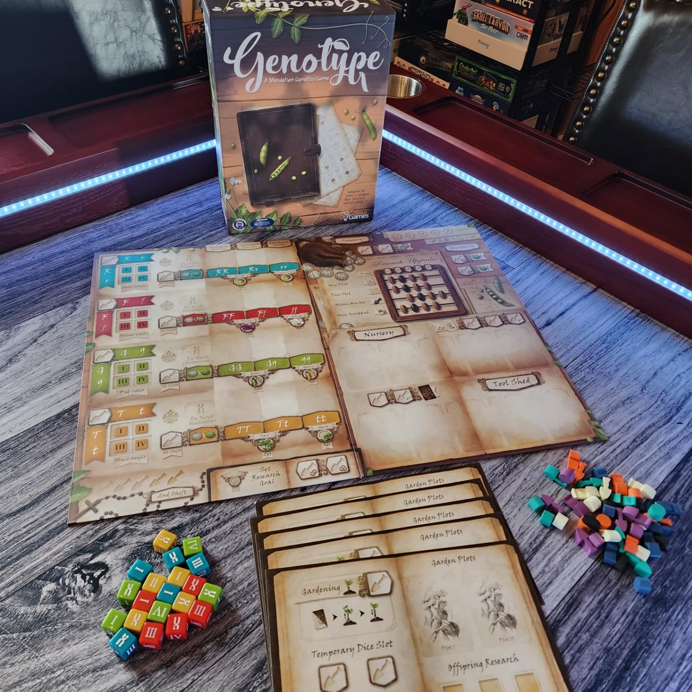 Genotype: Mensa Award Winning Genetics Board Game about Mendel's Pea Plants customer photo 1