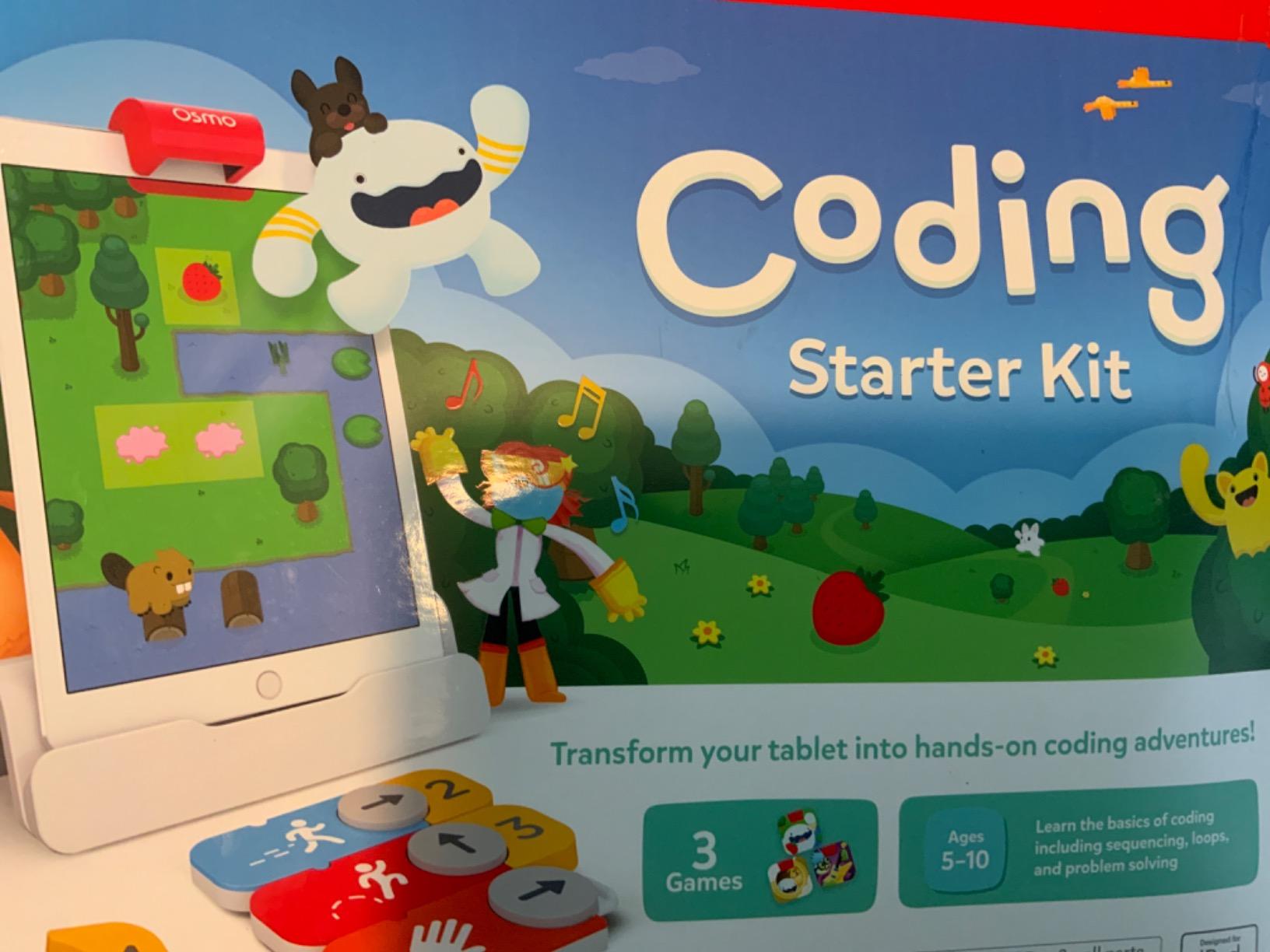 Osmo - Coding Starter Kit for iPad - 3 Educational Learning Games - Ages 5-10+ Learn to Code, Basics Puzzles - STEM Toy (Osmo iPad Base Included) customer photo 2
