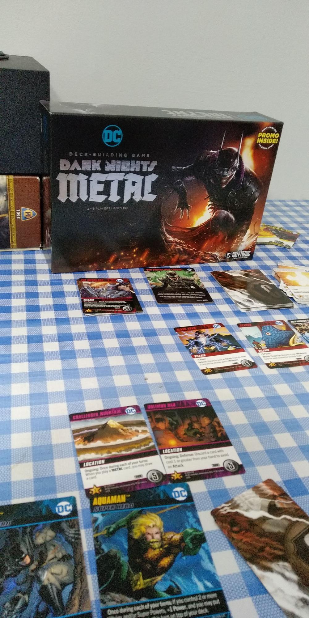 DC Deck Building Game - Dark Nights Metal - Defeat The Batman Who Laughs and his Dark Knights - for 2 to 5 Players - Ages 15+ customer photo 1