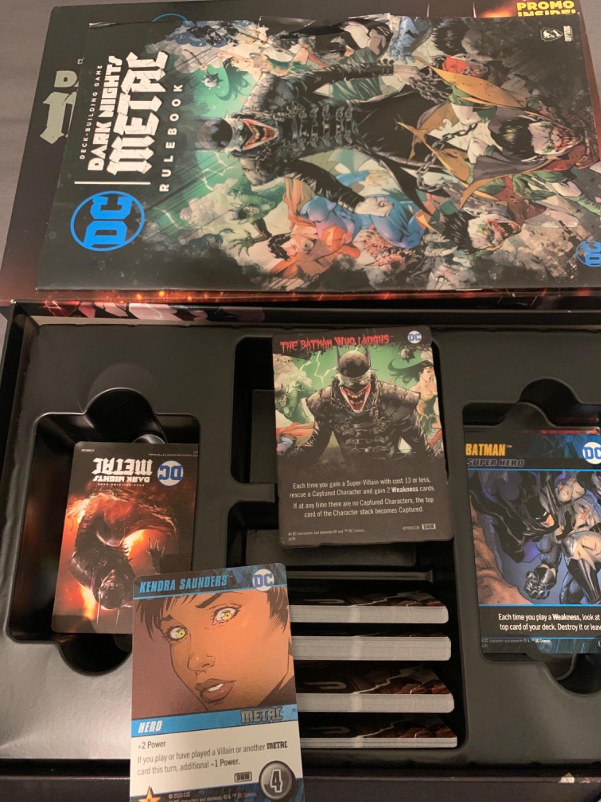 DC Deck Building Game - Dark Nights Metal - Defeat The Batman Who Laughs and his Dark Knights - for 2 to 5 Players - Ages 15+ customer photo 2