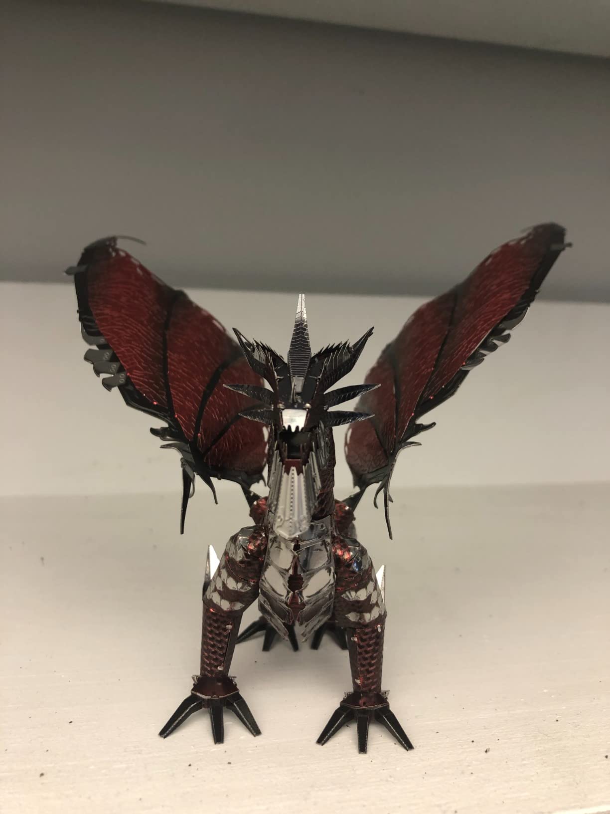 Piececool 3D Metal Model Kits-Black Dragon King, DIY 3D Puzzles for Adults Brain Teaser Puzzles for Teens, 107 Pcs customer photo 1