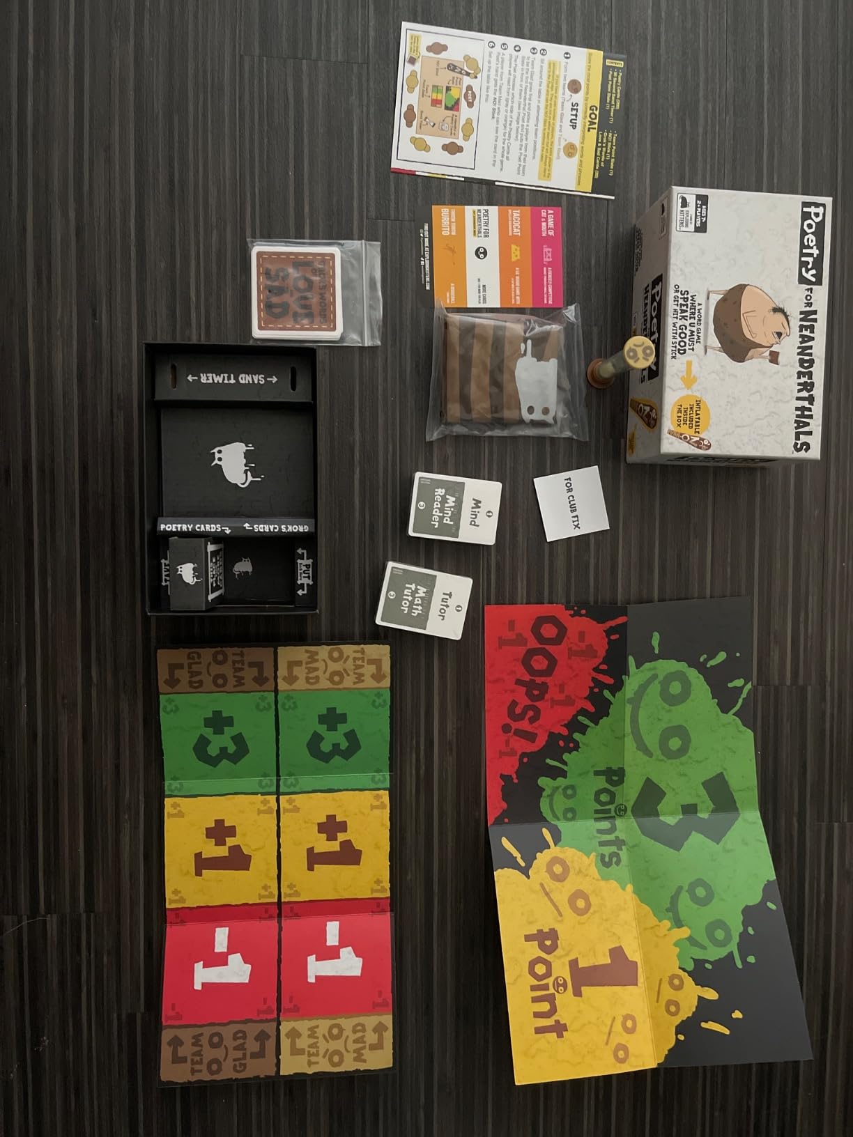Exploding Kittens Poetry for Neanderthals 2+ Players - Ages 7+ - 15 Minutes to Play - Competitive Word Guessing Game customer photo 1