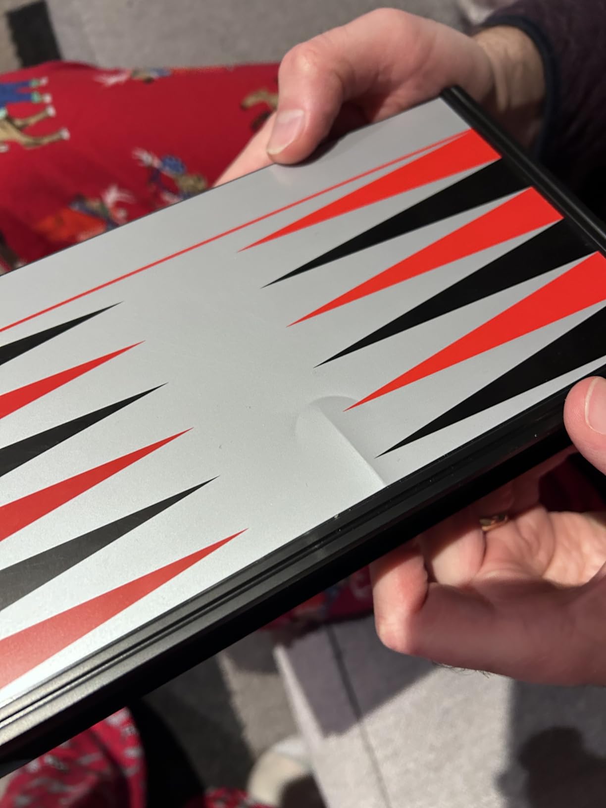 Magnetic Backgammon Board Game Set with Folding Board Travel Games for Kids and Adults customer photo 1