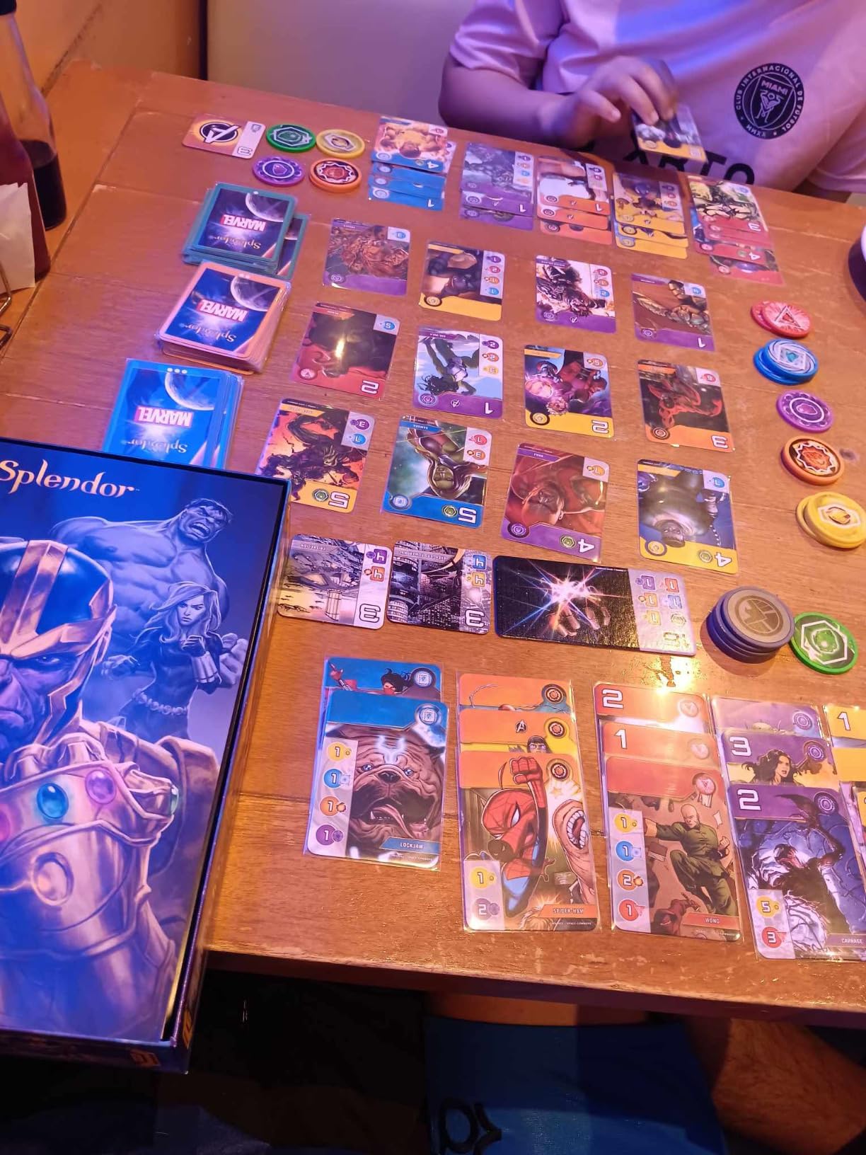 Asmodee Marvel Splendor Board Game - Unite Heroes and Gems in an Epic Strategy Adventure, Family Game for Kids and Adults, Ages 10+, 2-4 Players, 30 Minute Playtime customer photo 1