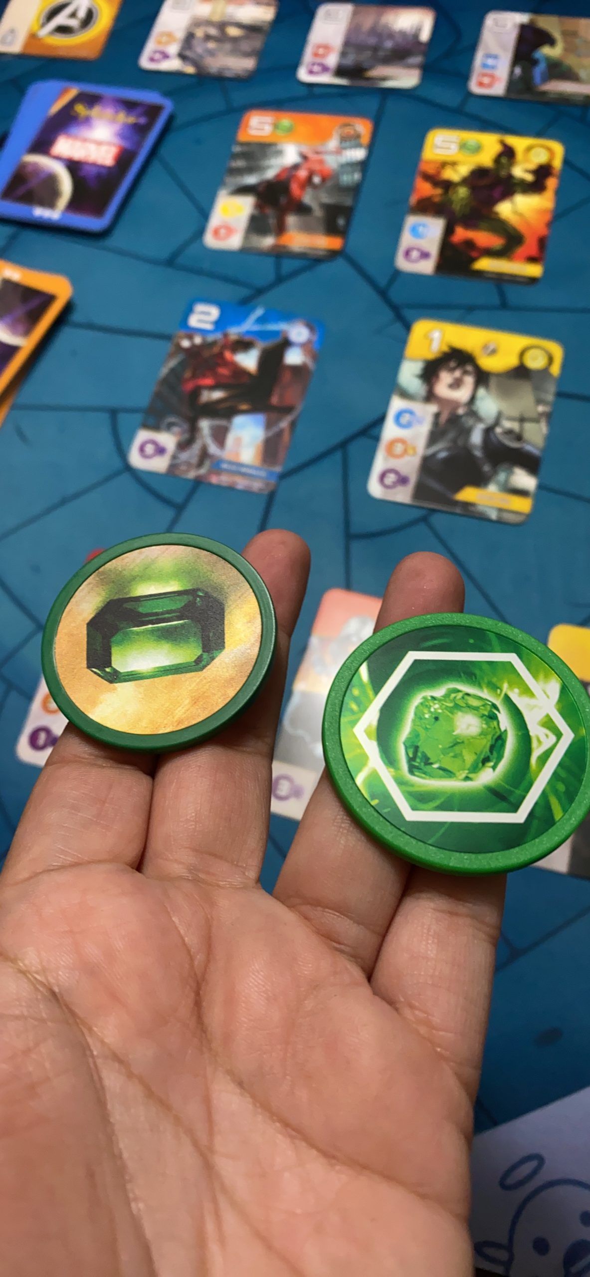 Asmodee Marvel Splendor Board Game - Unite Heroes and Gems in an Epic Strategy Adventure, Family Game for Kids and Adults, Ages 10+, 2-4 Players, 30 Minute Playtime customer photo 2