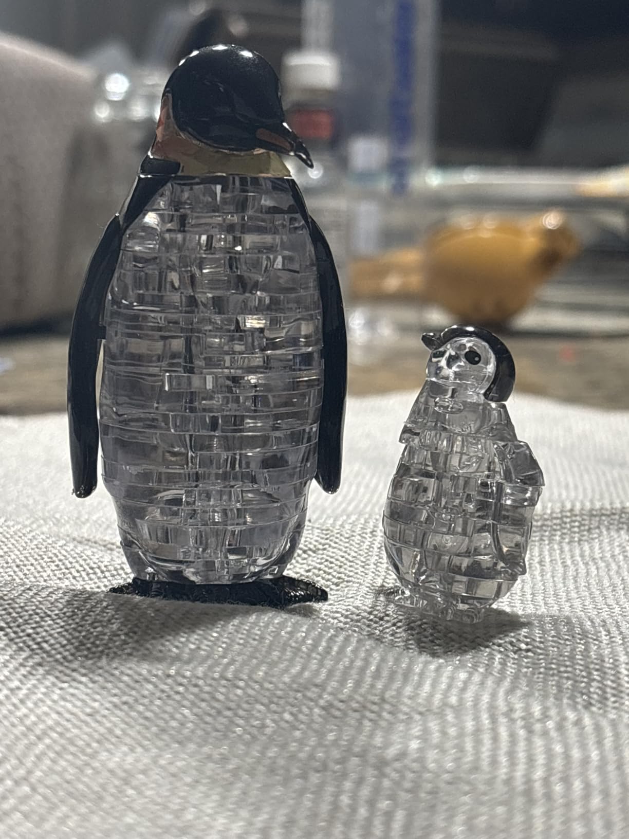 BePuzzled | Penguin and Baby Original 3D Crystal Puzzle, Ages 12 and Up customer photo 1