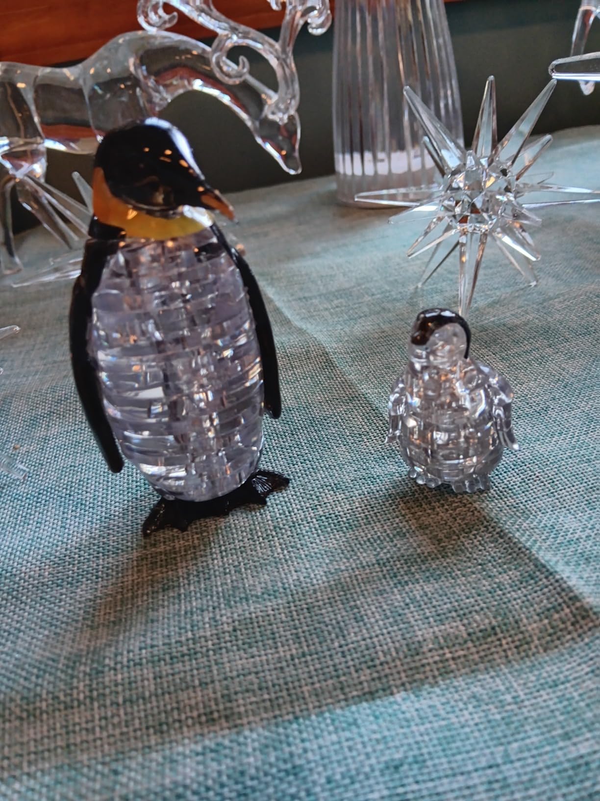 BePuzzled | Penguin and Baby Original 3D Crystal Puzzle, Ages 12 and Up customer photo 2