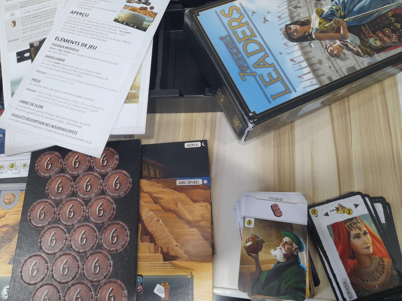 Asmodee 7 Wonders Leaders Board Game EXPANSION - Unleash the Power of Exceptional Leaders, Civilization Strategy Game for Kids and Adults, Ages 10+, 3-7 Players, 40 Min Playtime customer photo 2