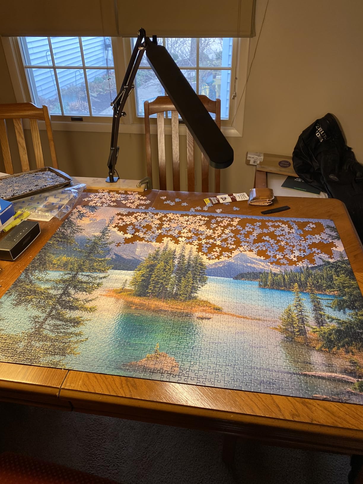 Ravensburger - Spirit Island, Canada - 2000 Piece Jigsaw Puzzle - Featuring Stunning Mountains, Vivid Water, Evergreens & More - Frameable - Premium Quality - Puzzles for Adults customer photo 2