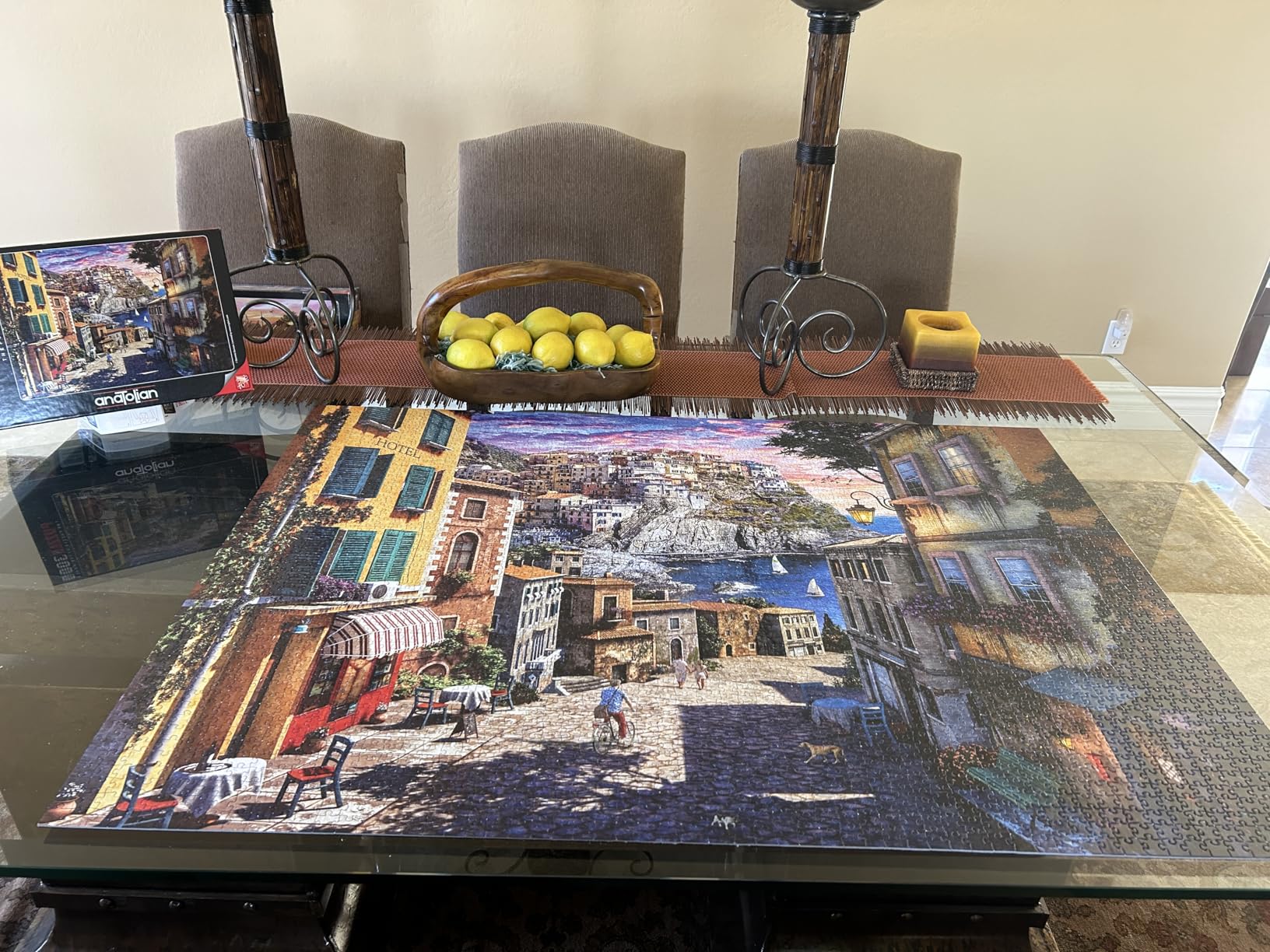 Anatolian Puzzle - Blooming Paris, 3000 Piece Jigsaw Puzzle #4919, Multicolor customer photo 2
