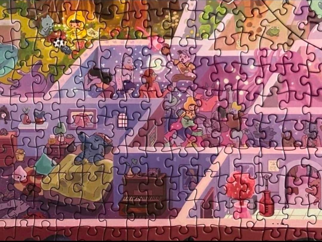 The Mystic Maze - 1000-Piece Jigsaw Puzzle from The Magic Puzzle Company - Series One customer photo 2