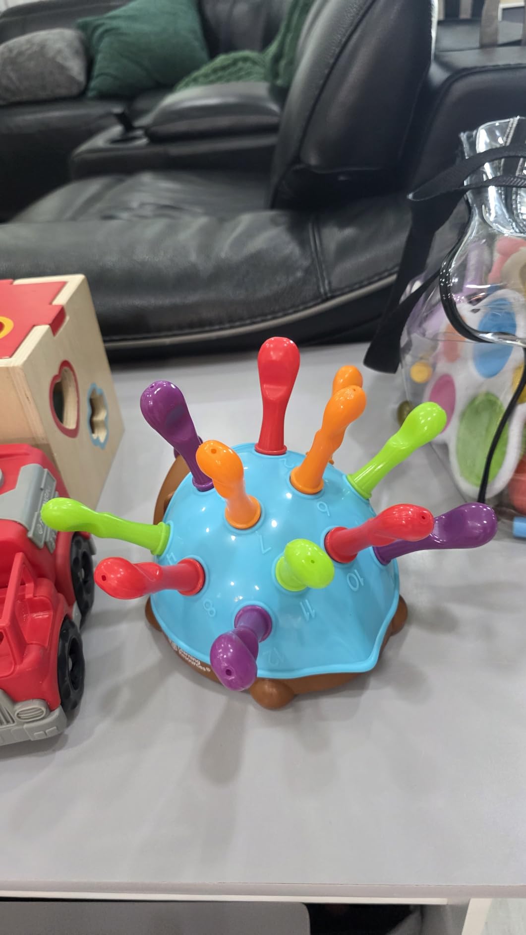 Learning Resources Spike The Fine Motor Hedgehog Pink customer photo 1