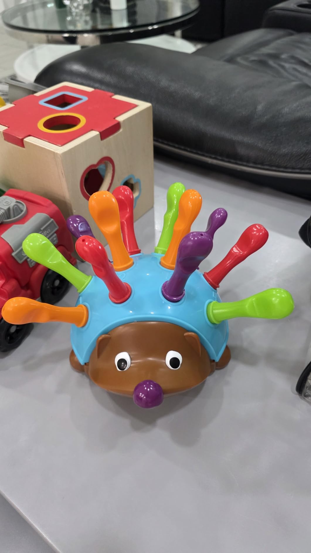 Learning Resources Spike The Fine Motor Hedgehog Pink customer photo 2