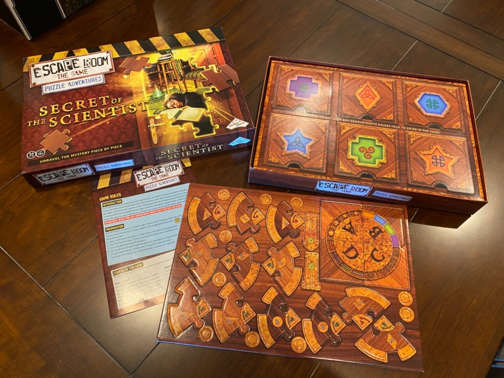 Escape Room: Puzzle Adventures - Secret of The Scientist Jigsaw Puzzle & Escape Room Board | 1-2 Players | Ages 16+ customer photo 2