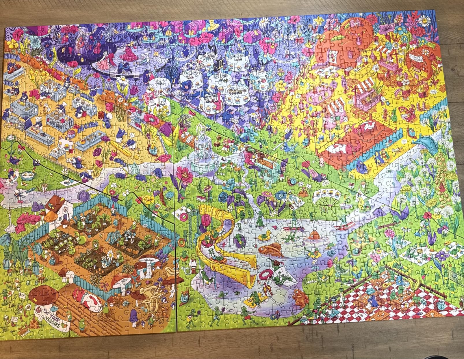 The Forest Feast - 1000 Piece Jigsaw Puzzle from The Magic Puzzle Company - Series Two customer photo 2