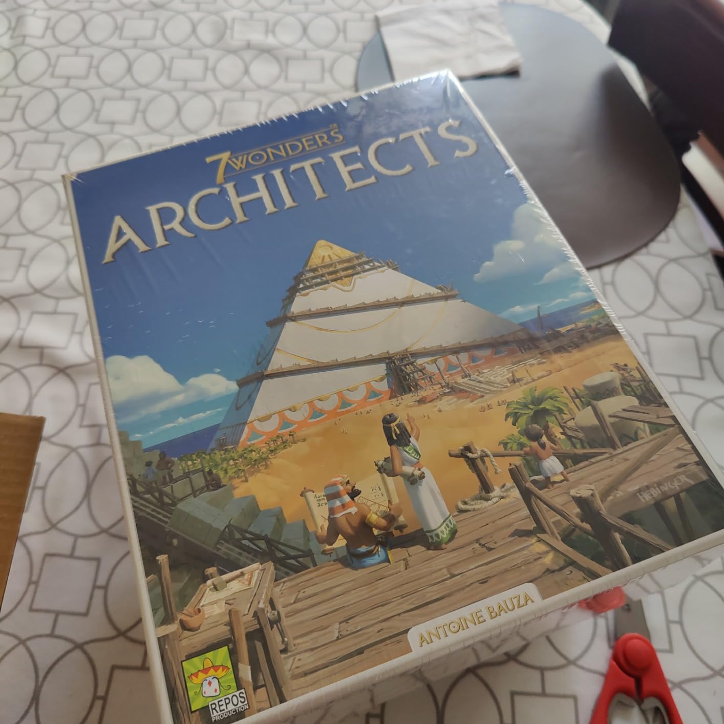 Asmodee 7 Wonders Architects - Shape History with Your Ingenious Wonders, Civilization Strategy Game for Kids and Adults, Ages 8+, 2-7 Players, 25 Minute Playtime customer photo 2