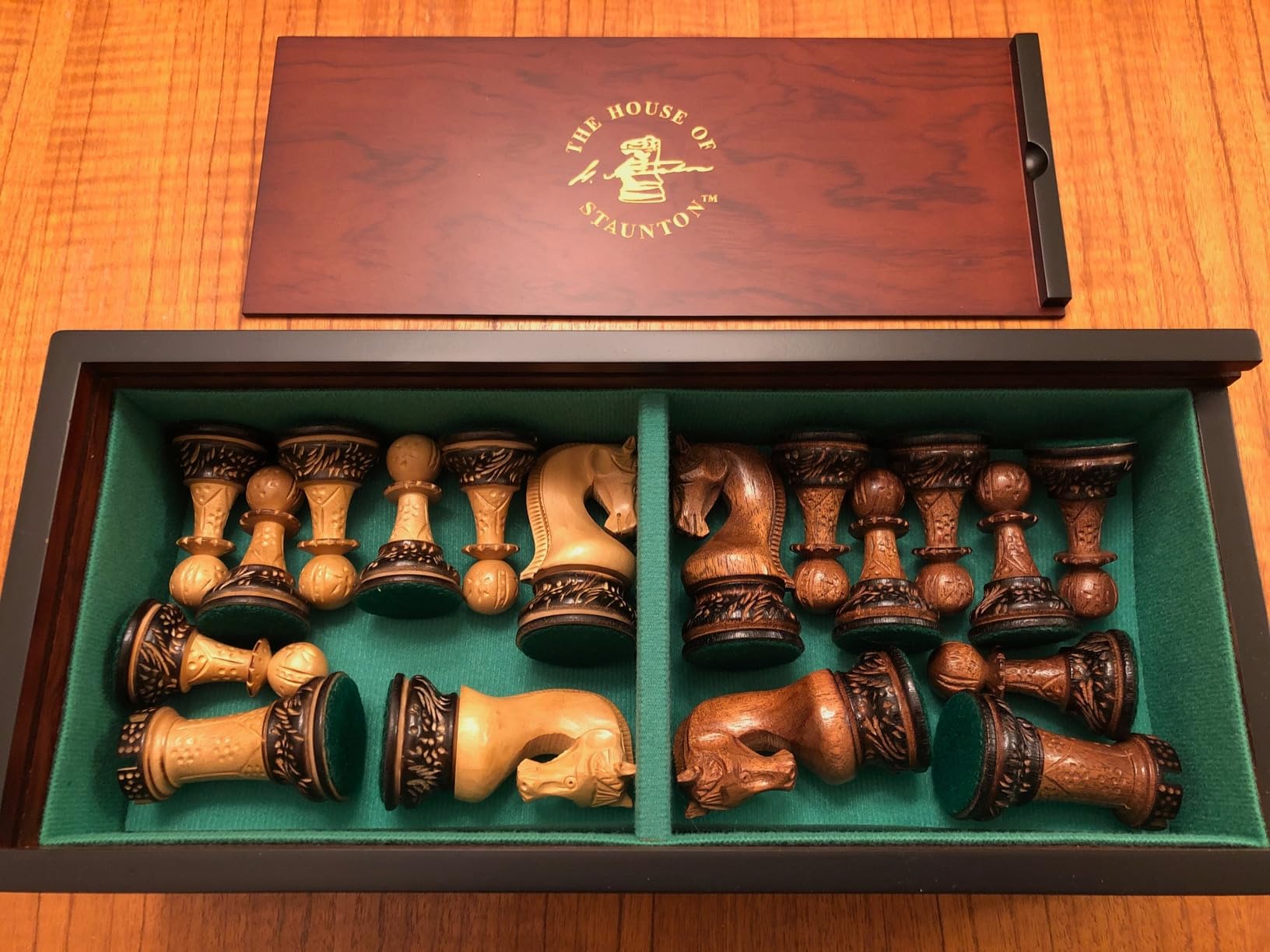 The House of Staunton Slide-top Chess Box customer photo 1
