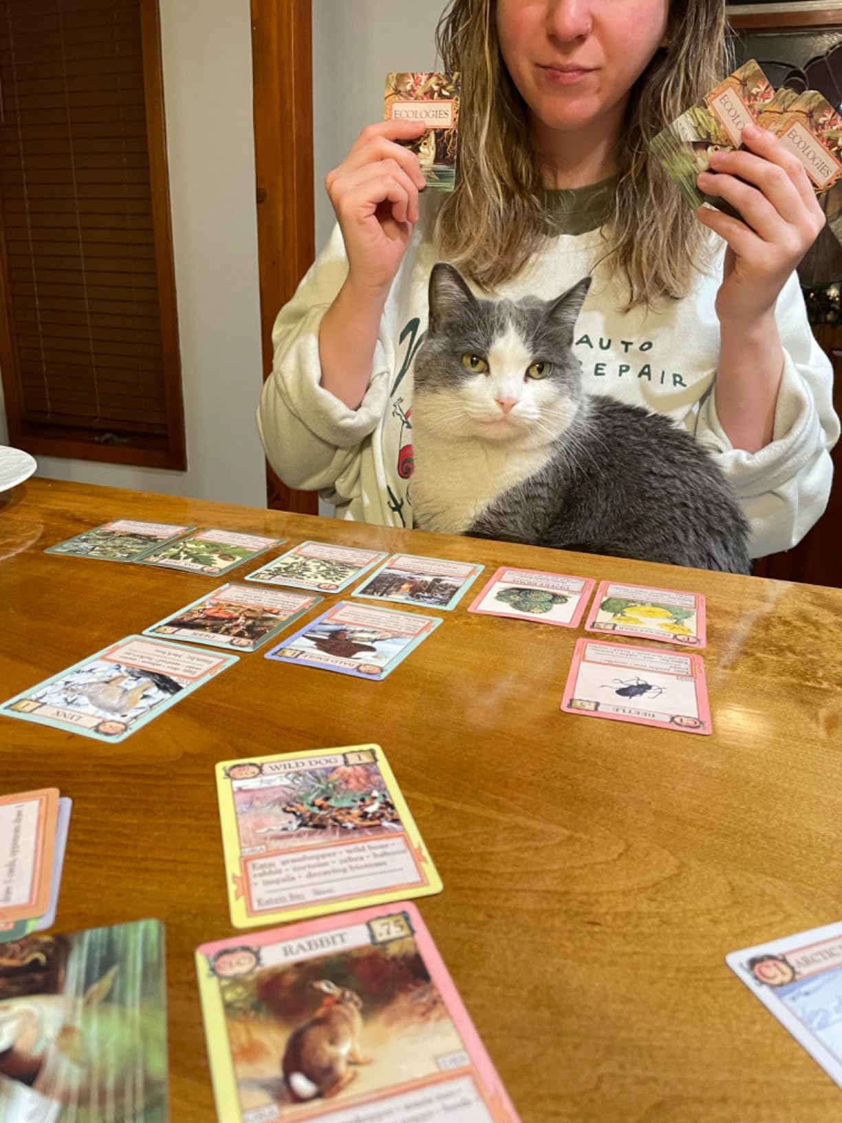 Ecologies Card Game - Use Science to Build Food Webs in 7 Biomes - Beautiful Vintage Nature Art for The Classroom or Game Night customer photo 1