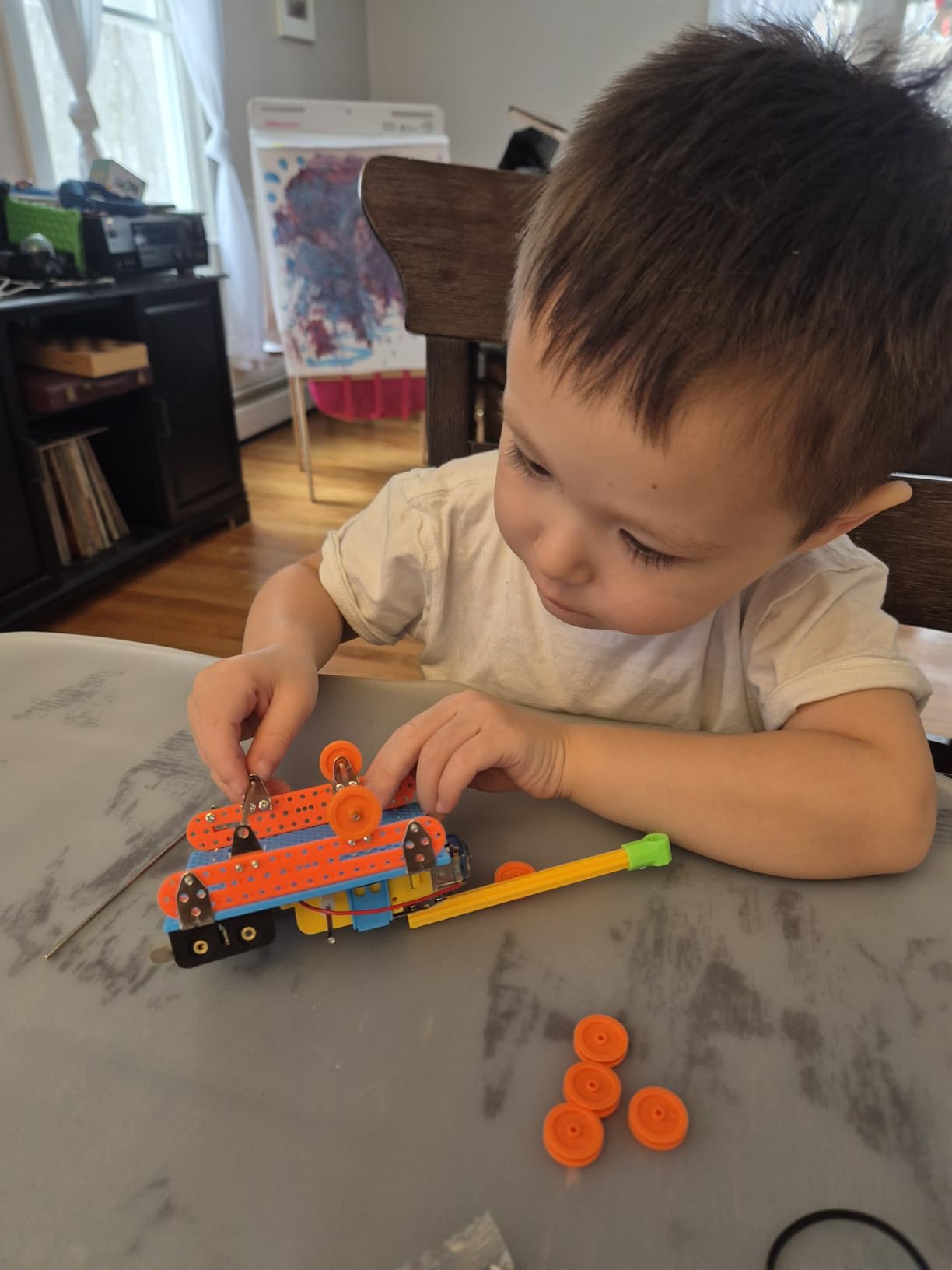 BeAndge STEM Kits for Kids Age 6-8 8-10 - Boy Gifts for 6 7 8 Year Old Boys Birthday Gift, STEM Toys for Age 8-13, Science Kits for Kids 5-7 8-12, Robotics Experiment Engineering Robot Building Crafts customer photo 1