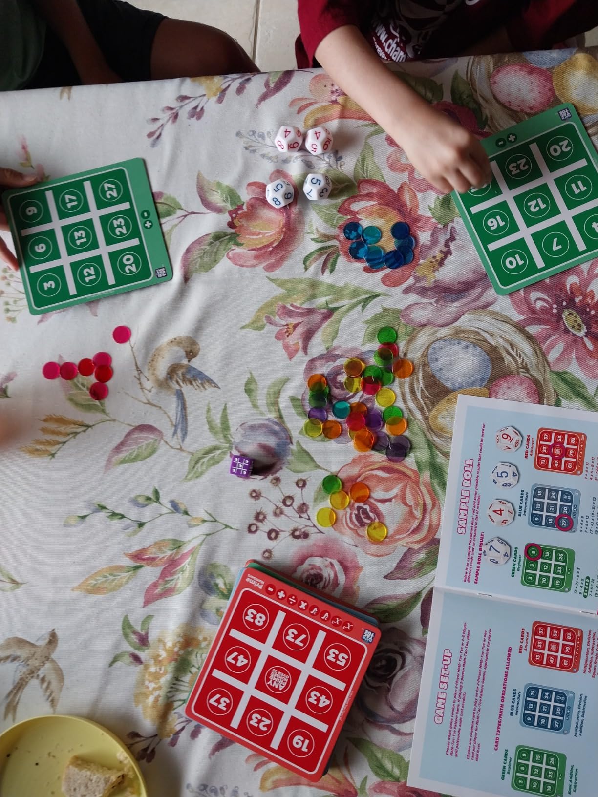 Semper Smart Games PlaySmart Dice Math-Tac-Toe Math Game: Get Sharp on Mental Math with a Fun New Twist on a Timeless Classic! Multiple Skill-leveled Math Bingo Made Fun for 8 and up customer photo 1