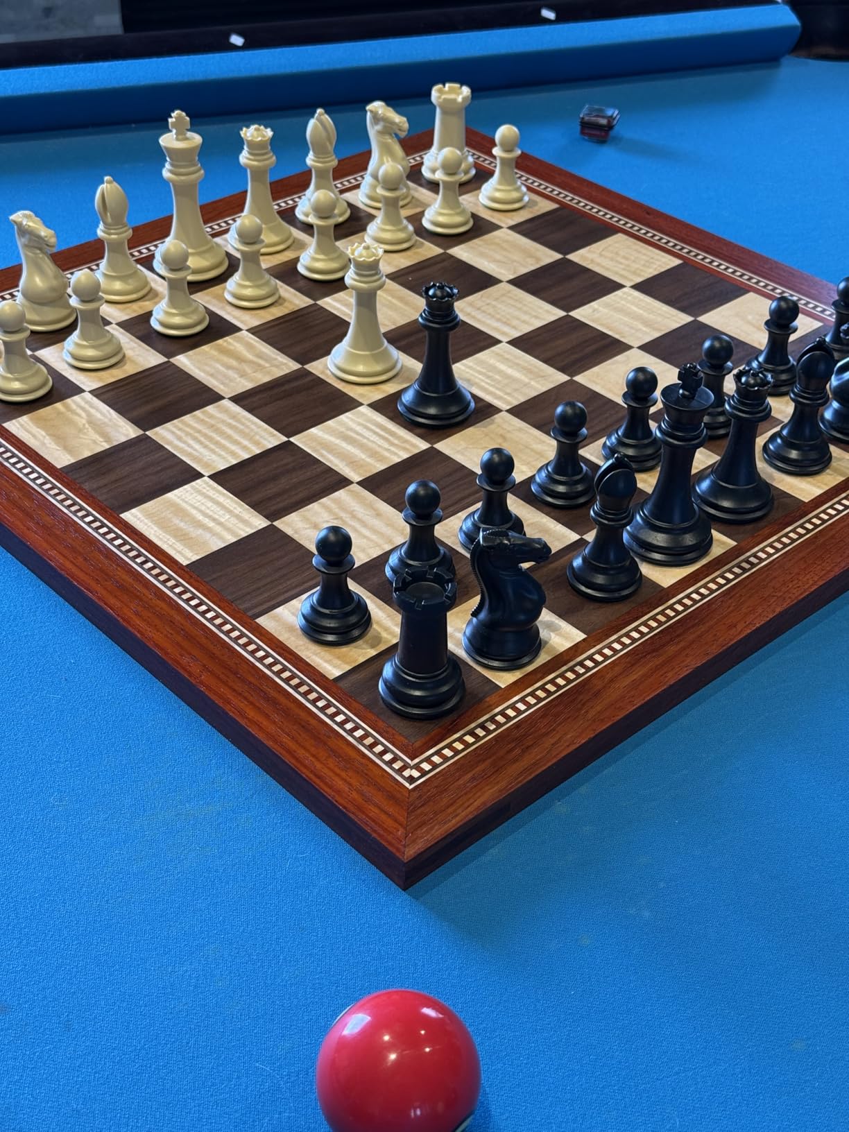 MegaChess Staunton Quadruple Weighted Chess Set - 4.1