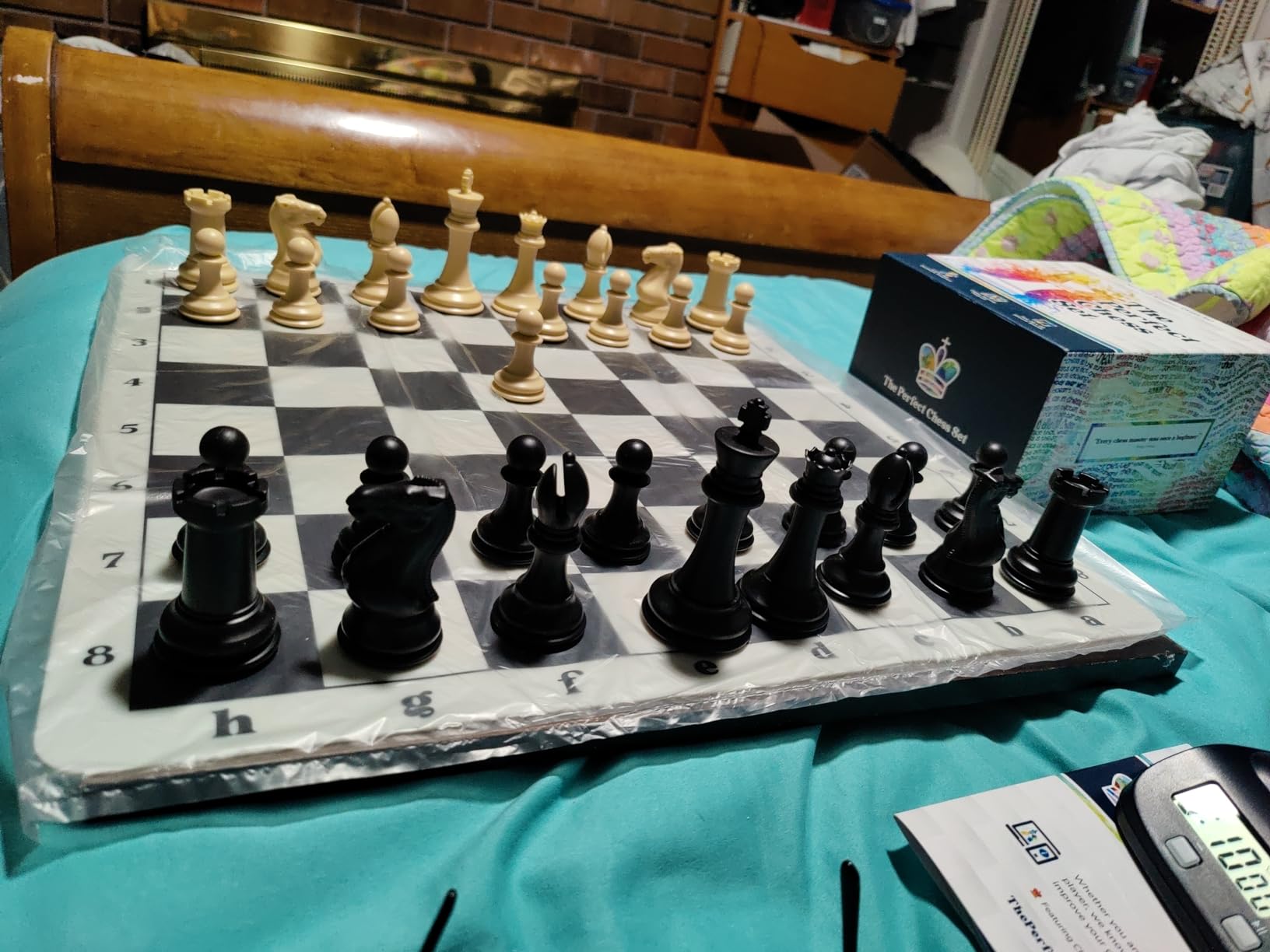 MegaChess Staunton Quadruple Weighted Chess Set - 4.1