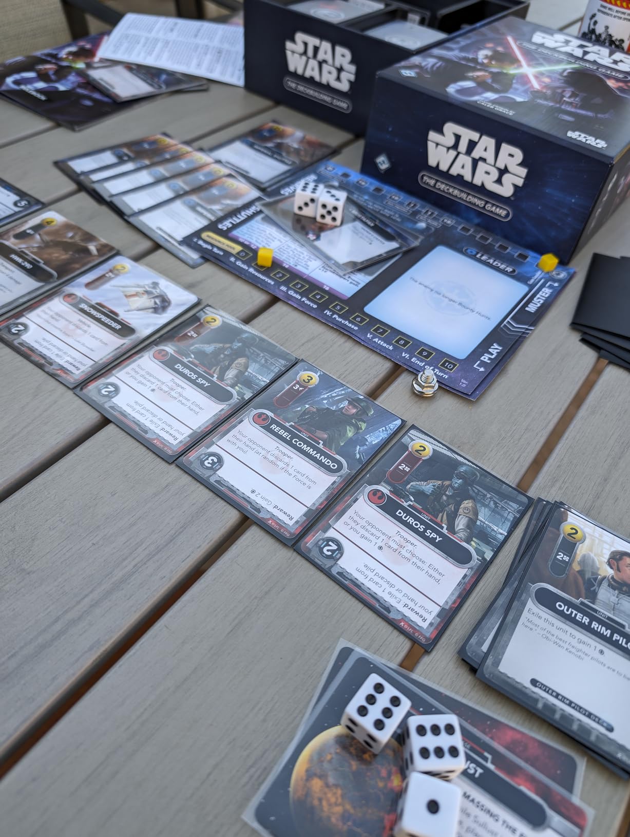 Fantasy Flight Games Star Wars The DeckBuilding Game | Strategy Card Game | Head-to-Head Tactical Battle Game for Adults & Kids | Ages 12+ | 2 Players | Average Playtime 30 Minutes customer photo 2