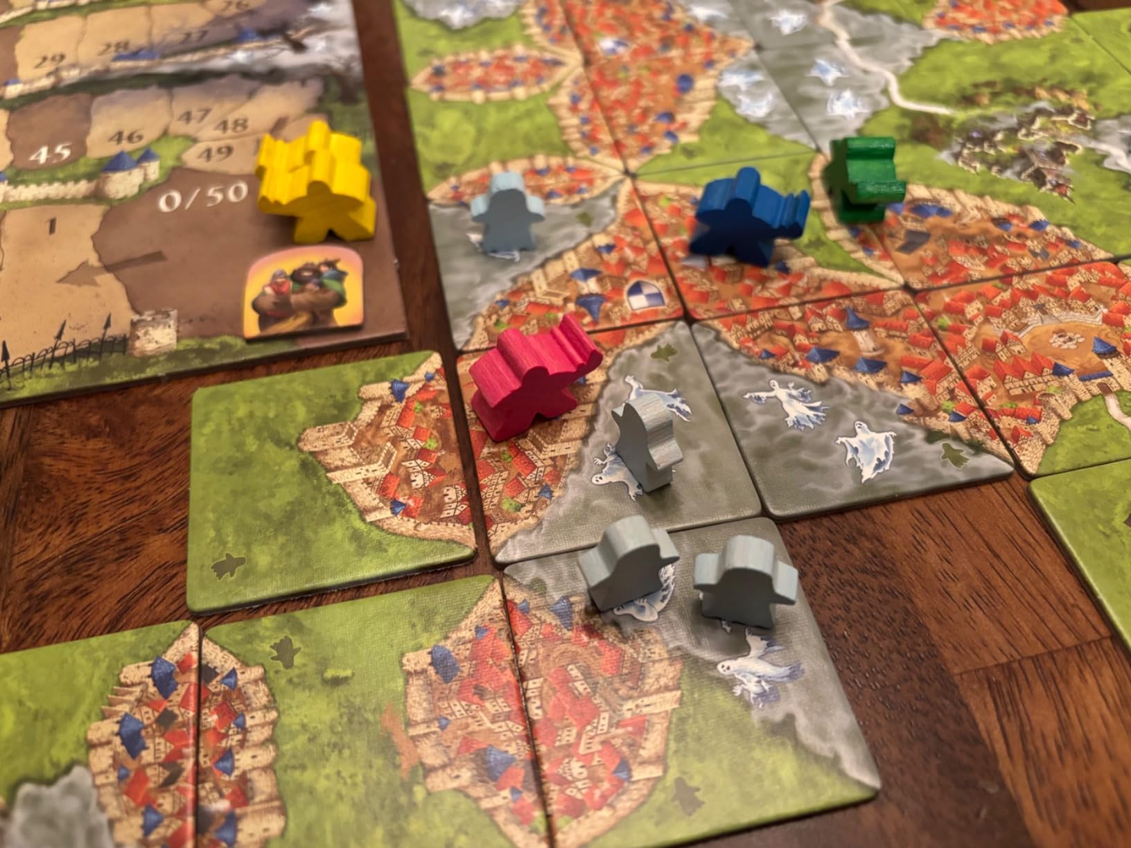Mists Over Carcassonne Board Game | Territory Building Strategy Game | Cooperative Family Game for Kids and Adults | Ages 8+ | 1-5 Players | 45 Minutes customer photo 1