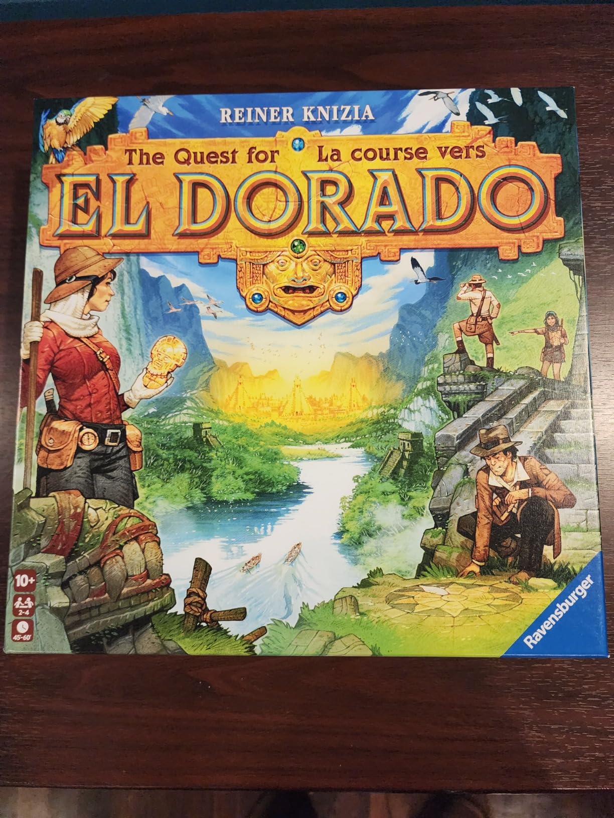 Ravensburger The Quest for El Dorado - Exciting Strategy Board Game | Suitable for Kids & Adults | Designed for 2-4 Players customer photo 1
