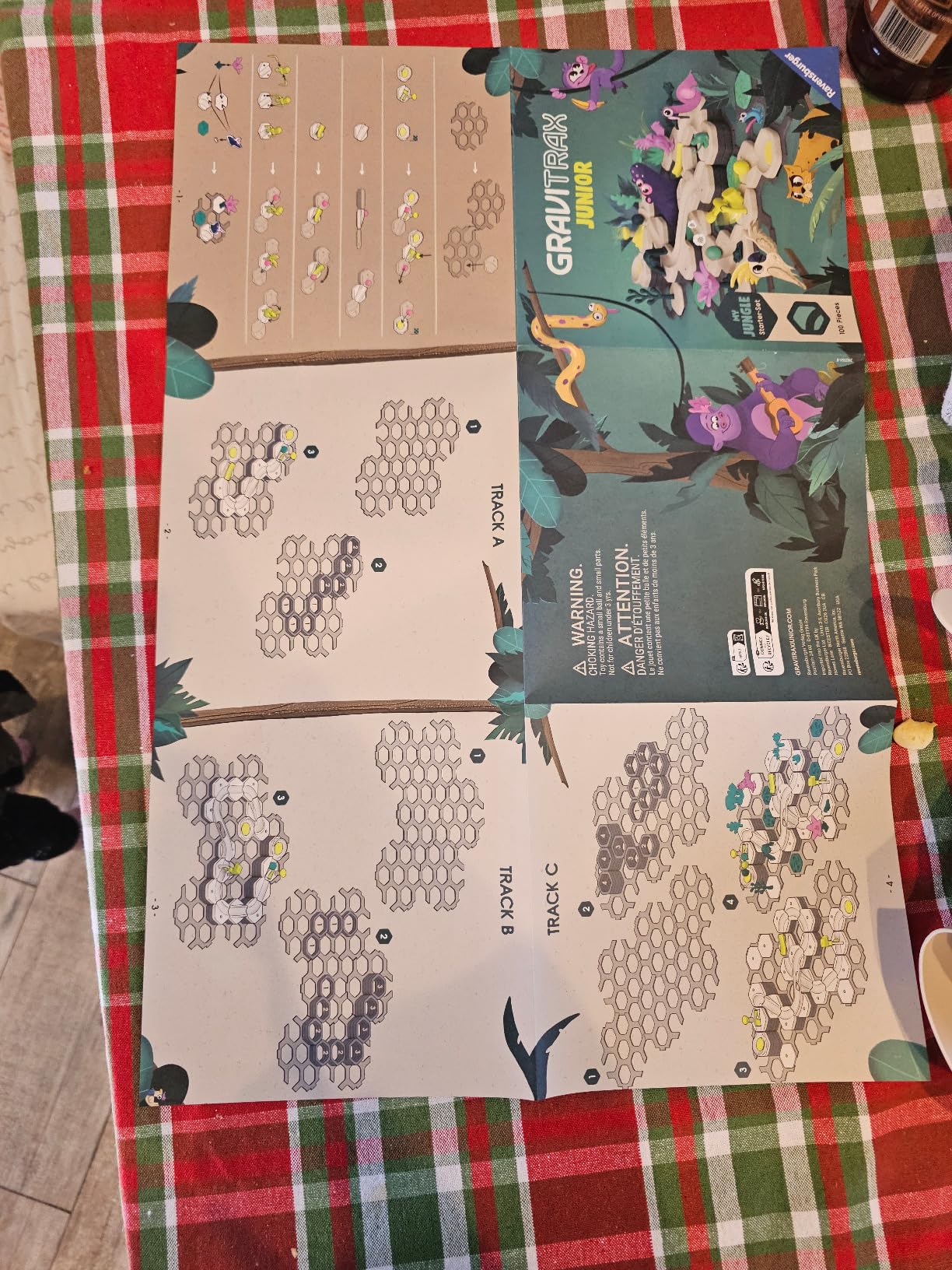 Ravensburger GraviTrax Junior Starter Set - My Jungle - Preschool Marble Run Game - Fun Building Experience - STEM-Friendly, Interactive Learning - MESH Accredited - Kids Age 3 and Older customer photo 2