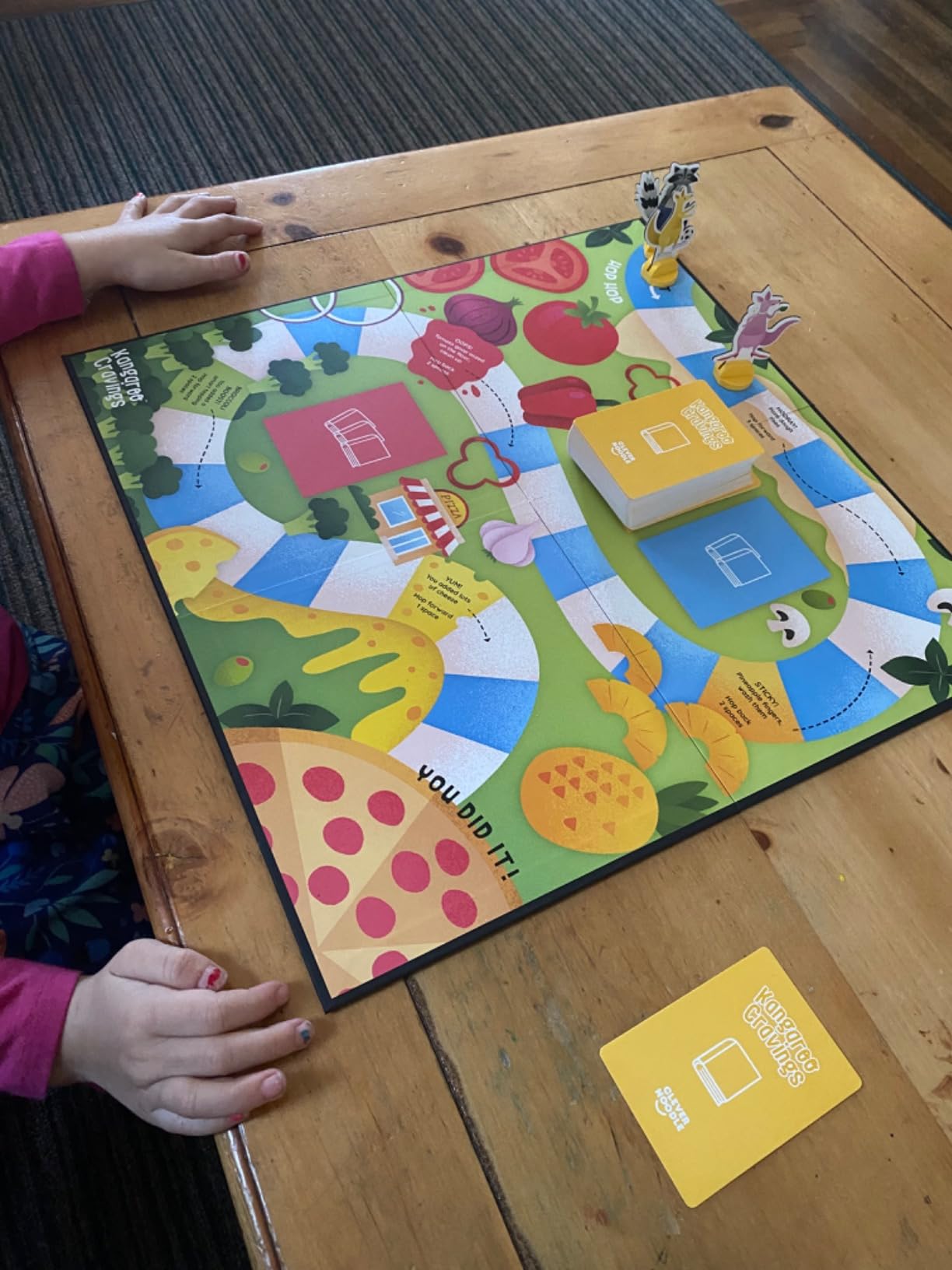 Kangaroo Cravings Learn to Read 300 High-Frequency Sight Words Board Game - Fun Learning Resource & Word Game for Kids Ages 4-9 - Parent & Teacher Must Haves for Preschool, Kindergarten, 1st-3rd Grade customer photo 2