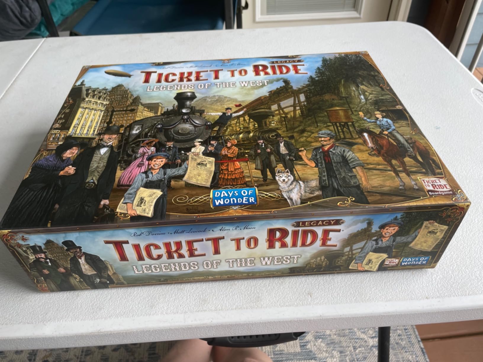 Ticket to Ride Legacy: Legends of The West Board Game - The Ultimate Train Adventure! Strategy Game, Family Game for Kids & Adults, Ages 10+, 2-5 Players, 20-90 Min Playtime customer photo 2