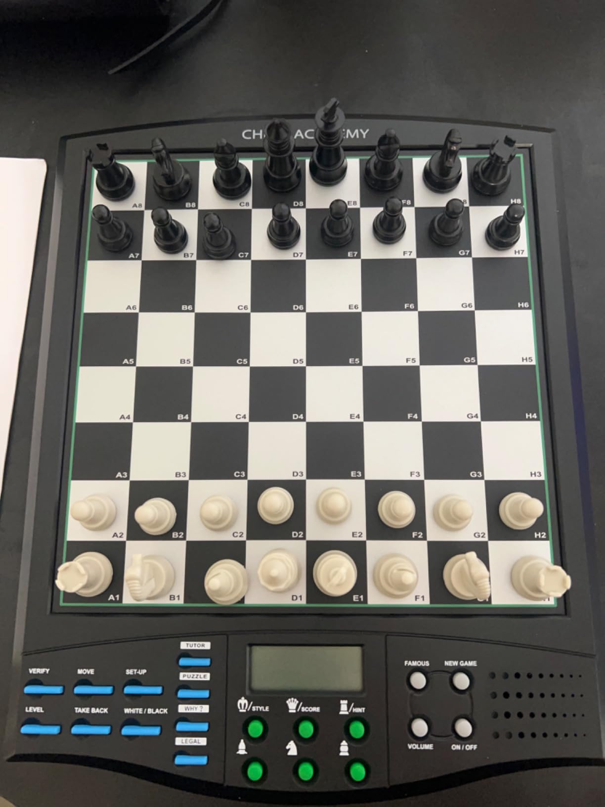 Talking Chess ACADEMY Electronic Chess Set, Magnetic Computer Chess Game with Interactive Teaching System for Beginners, Advanced AI for Improving Players customer photo 1
