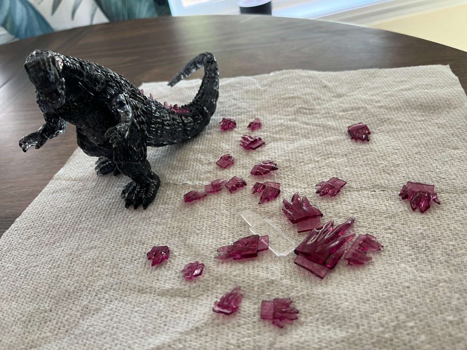 Bepuzzled, Godzilla Ultra Deluxe 3D Crystal Puzzle, for Godzilla Lovers, Collectors and Puzzlers Ages 12 and Up customer photo 2