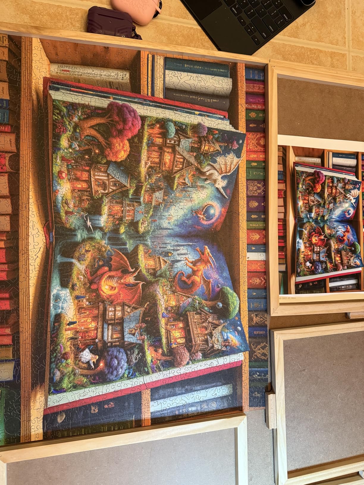 WOODEN.CITY Enchanted Tales 1000 Piece Puzzle | Wooden Puzzles for Adults | Jigsaw Puzzles 1000 Pieces Made in EU - Size 21.25 X 15.5 in | Magical Jigsaw Puzzle customer photo 2