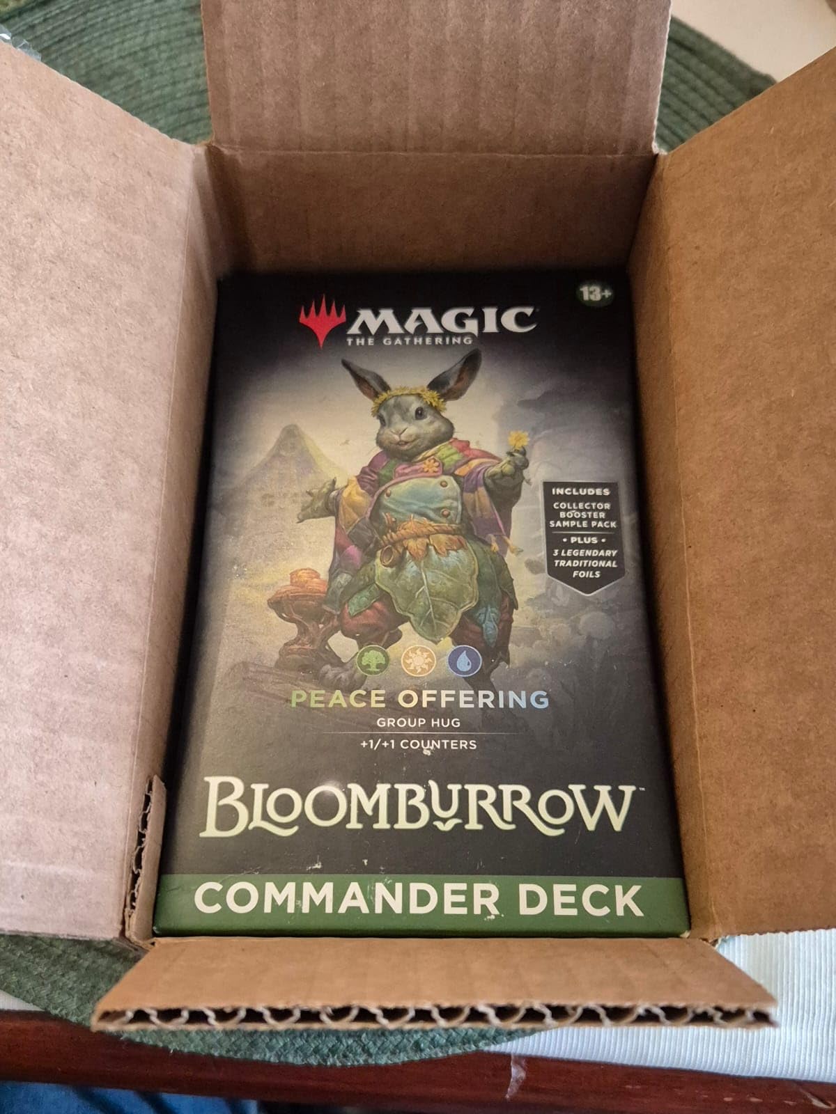Magic: The Gathering Bloomburrow Commander Deck - Family Matters (100-Card Deck, 2-Card Collector Booster Sample Pack + Accessories) customer photo 1