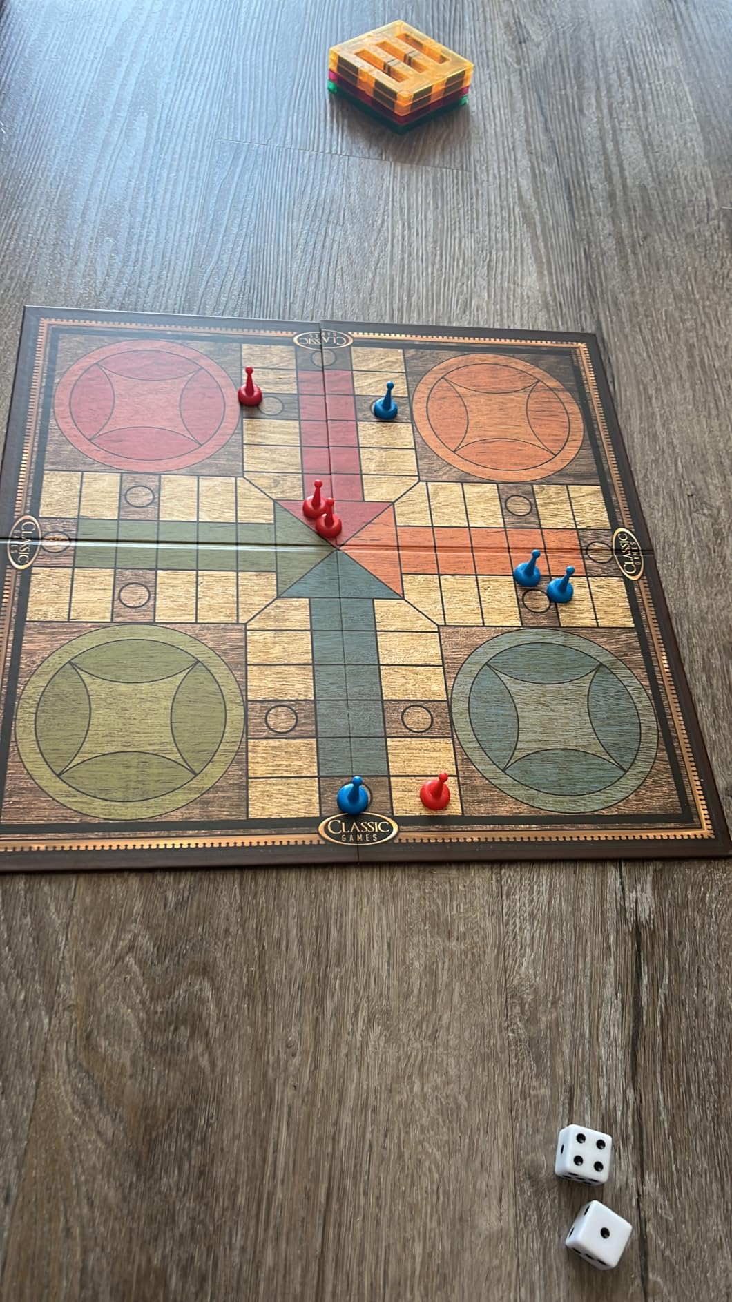 Pacheesi Board Game Set - Family Game Night Bundle with Original Pacheesi, Stickers, More | Multiplayer Board Game Pack customer photo 1