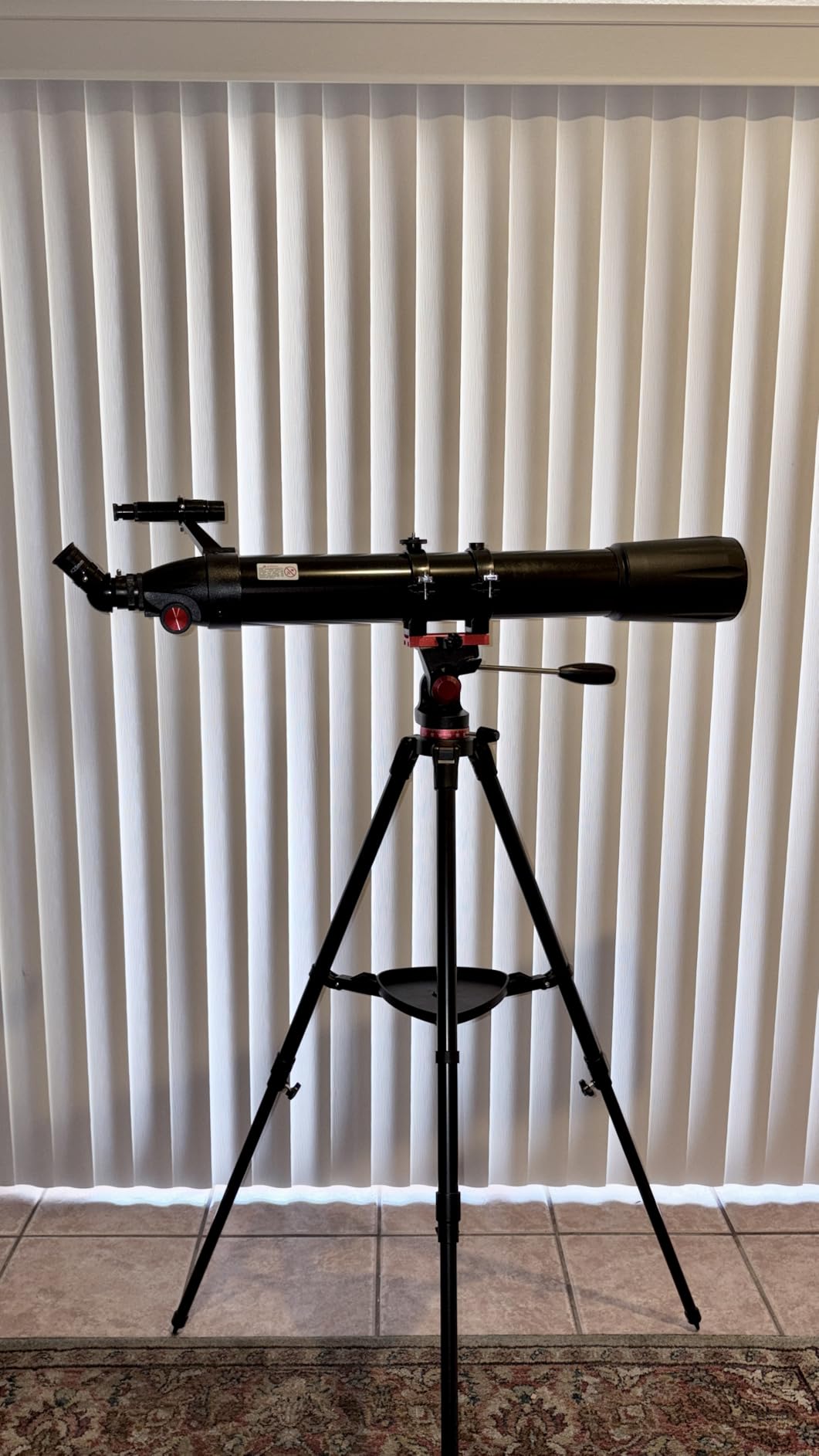 HETEKAN Telescope, Telescope for Adults High Powered, 90mm Aperture 900mm Refractor Telescopes for Kids & Beginners, Magnification 450X, for Planet Observation with Stainless Tripod & Phone Adapter customer photo 2