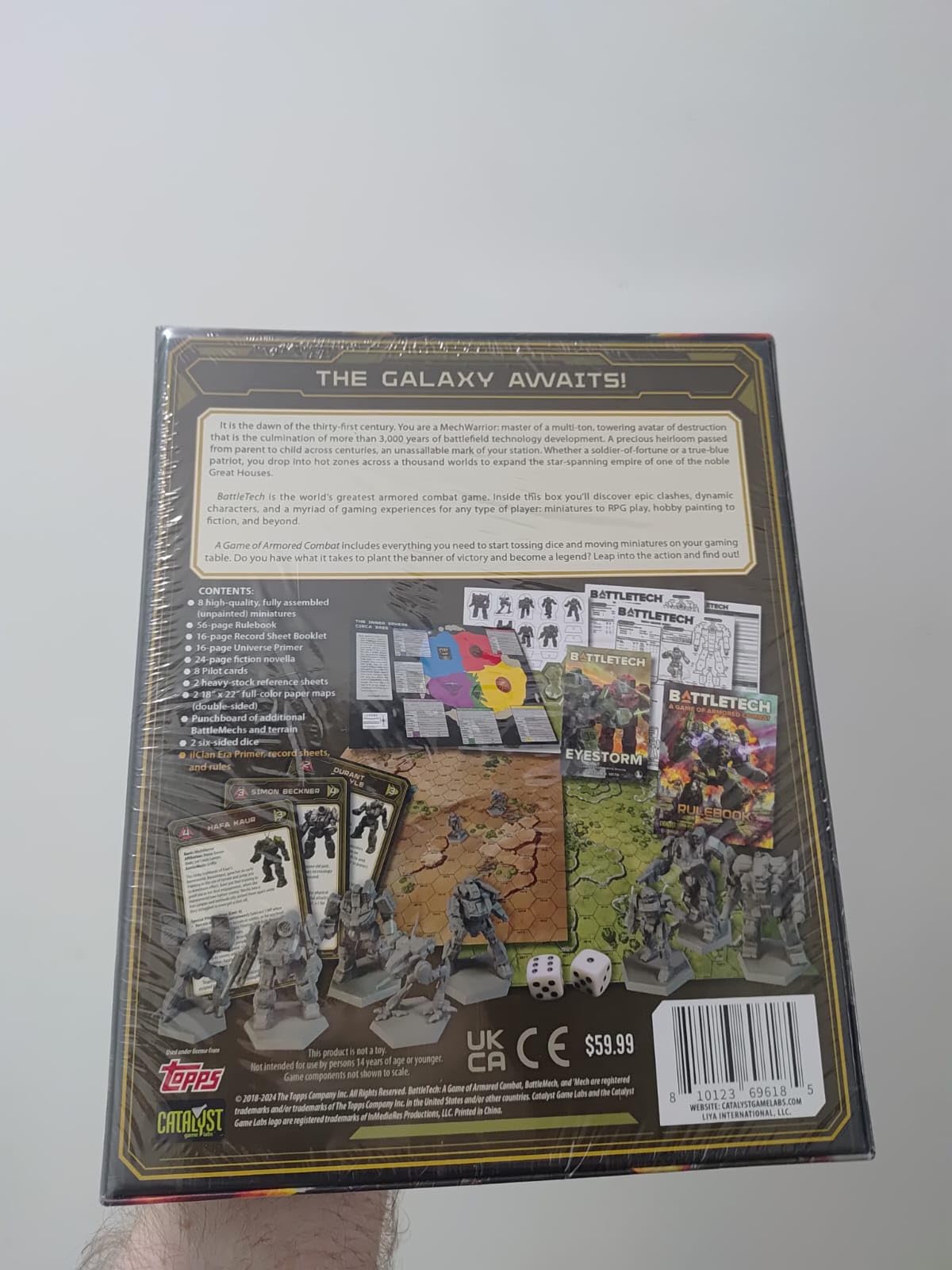 BattleTech A Game of Armored Combat 40th Edition Game by Catalyst Game Labs | Sci Fi Miniatures Wargame Starter Set with Tactical Mech Combat Maps Dice Rulebooks Terrain and RPG Inspired Strategy customer photo 2