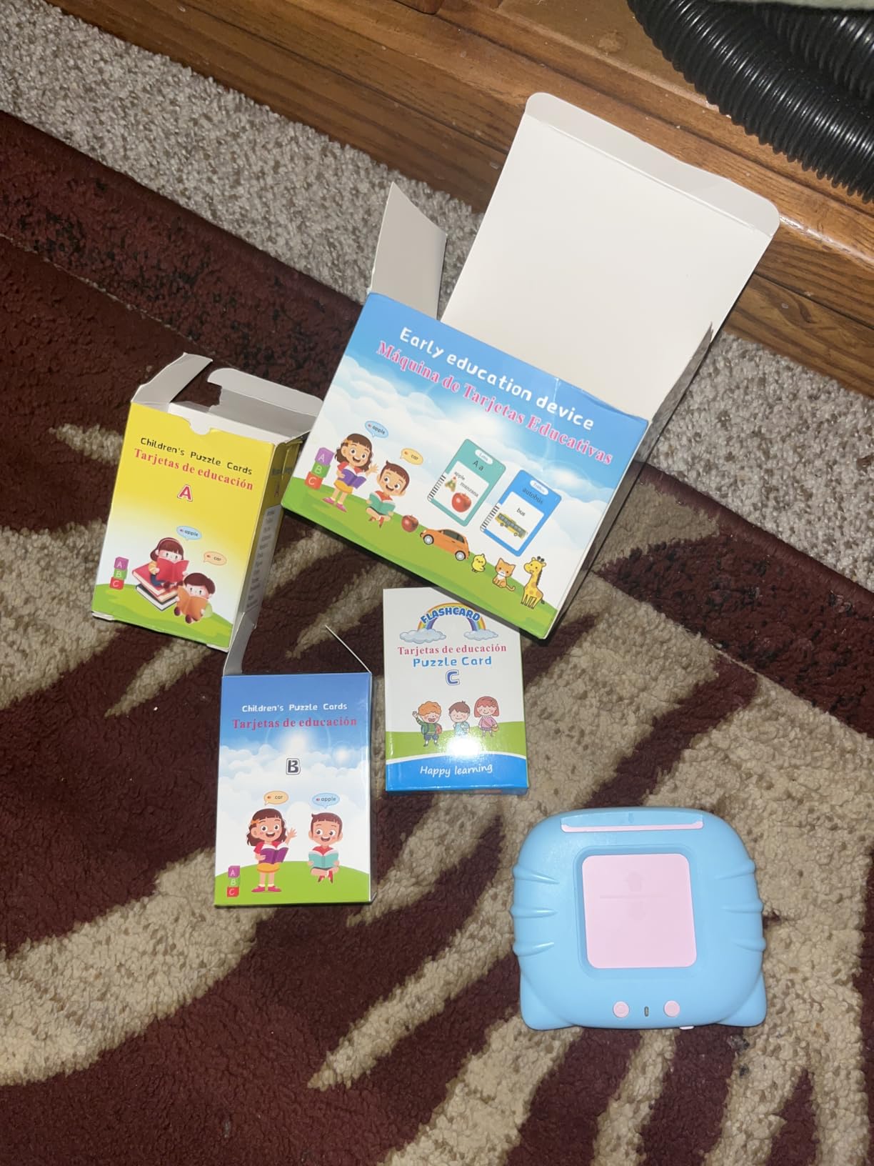 Airbition Talking Flash Cards for Toddlers 1-4 Year Olds, Montessori Language Learning Toys with 224 Words customer photo 2
