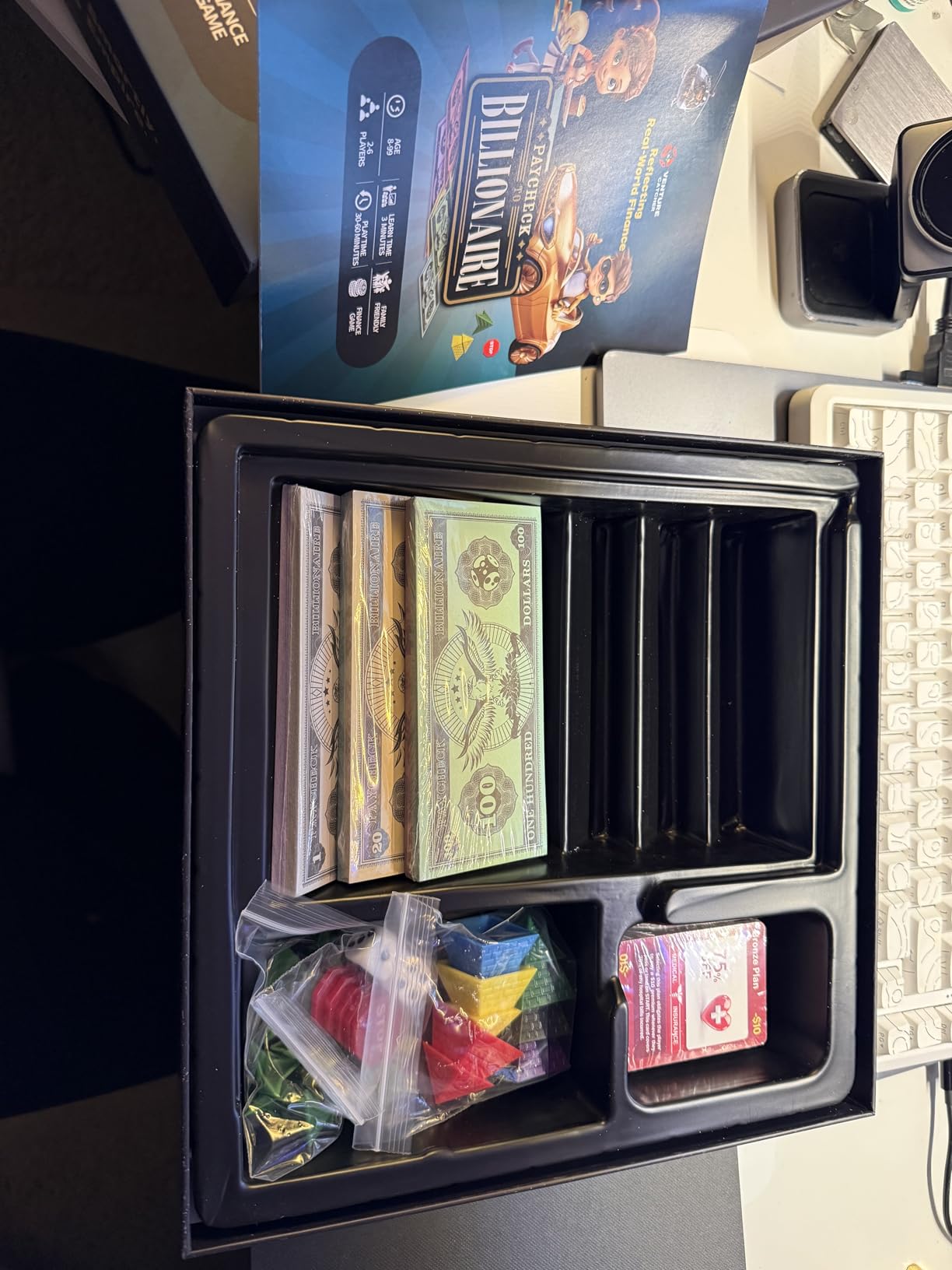 Paycheck to Billionaire: Master Financial Freedom - Smart Investing & Cost Management Board Game - Ideal for Game Night, Educational Play - Perfect for Boys and Girls Ages 8+, Adults and Family customer photo 2